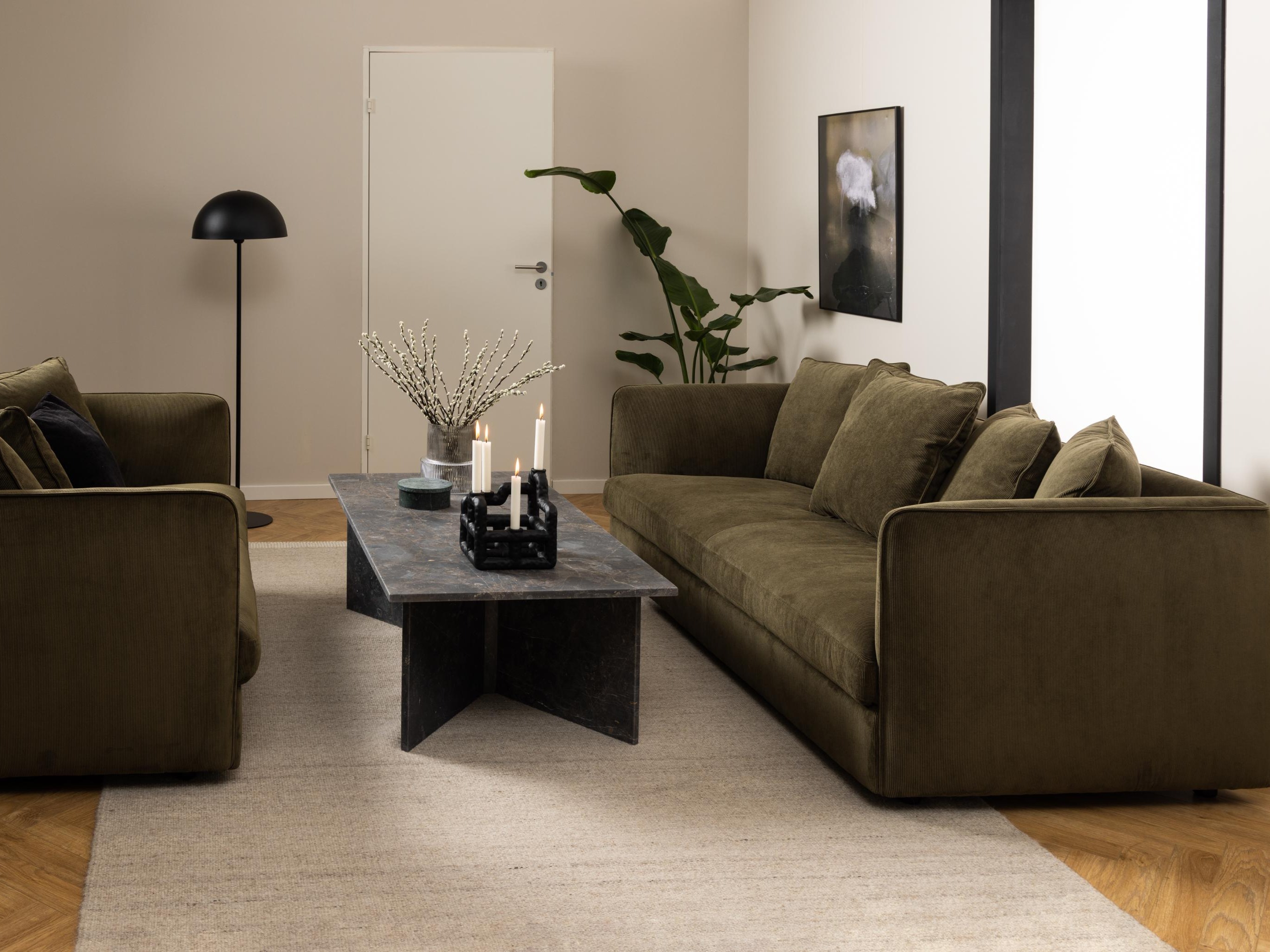 Coffee table Norsica 957 (Dark brown)
