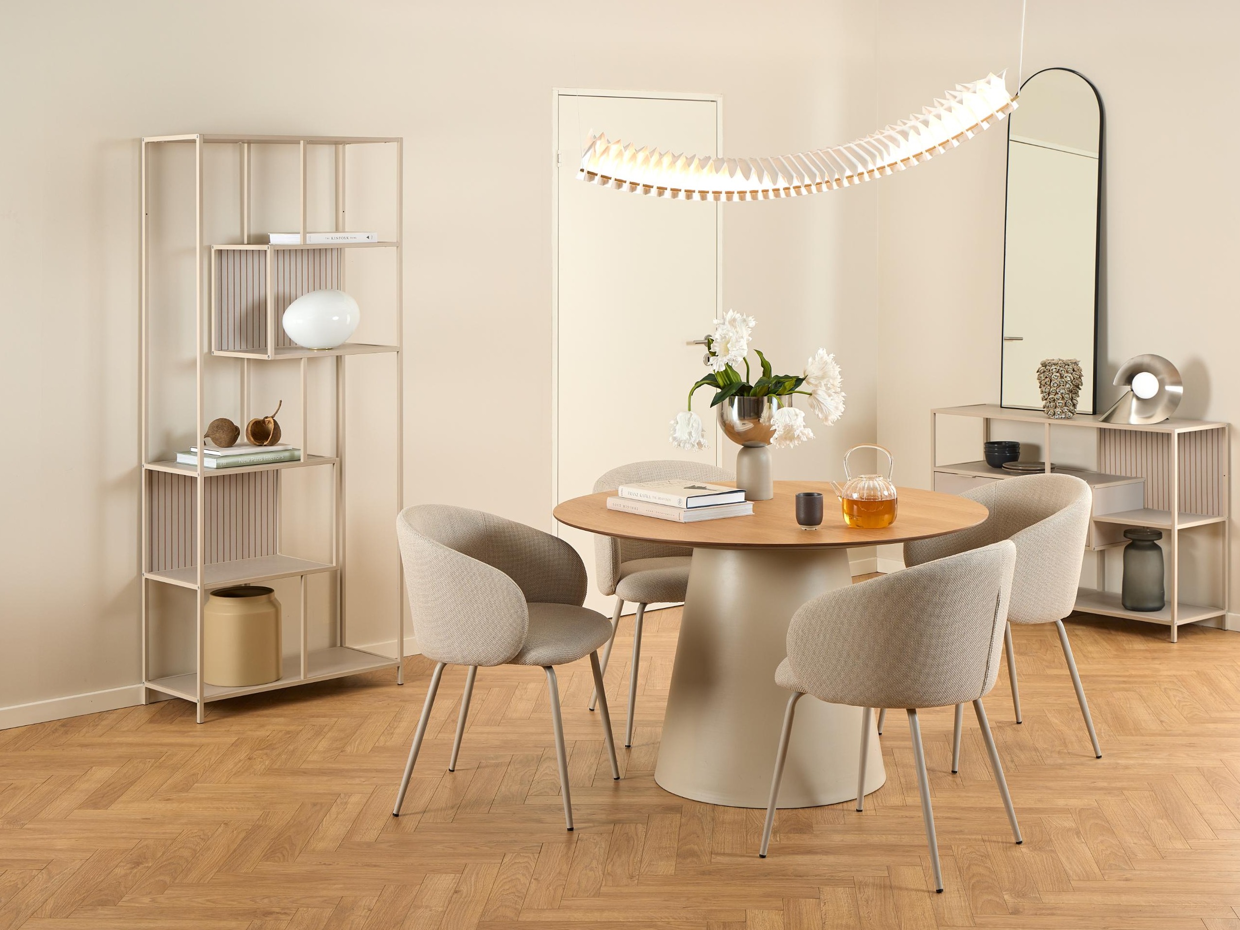 Table Norsica 909 (Grey + Oak)