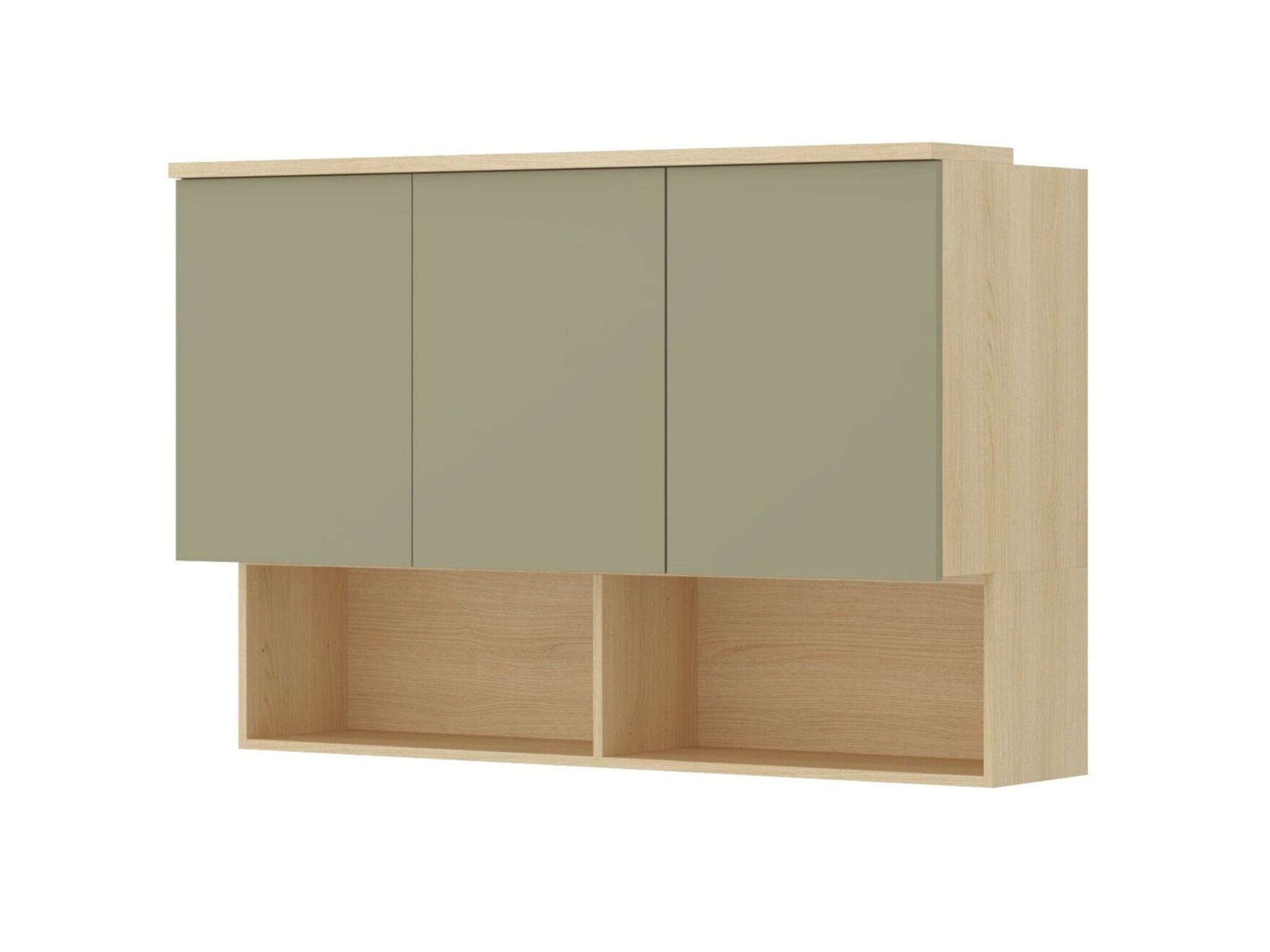 Wall cabinet Nolcala 104 (Oak + Eucalyptus)
