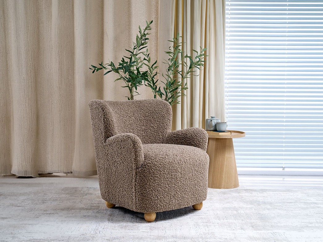 Armchair Houston 2097 (Light brown)