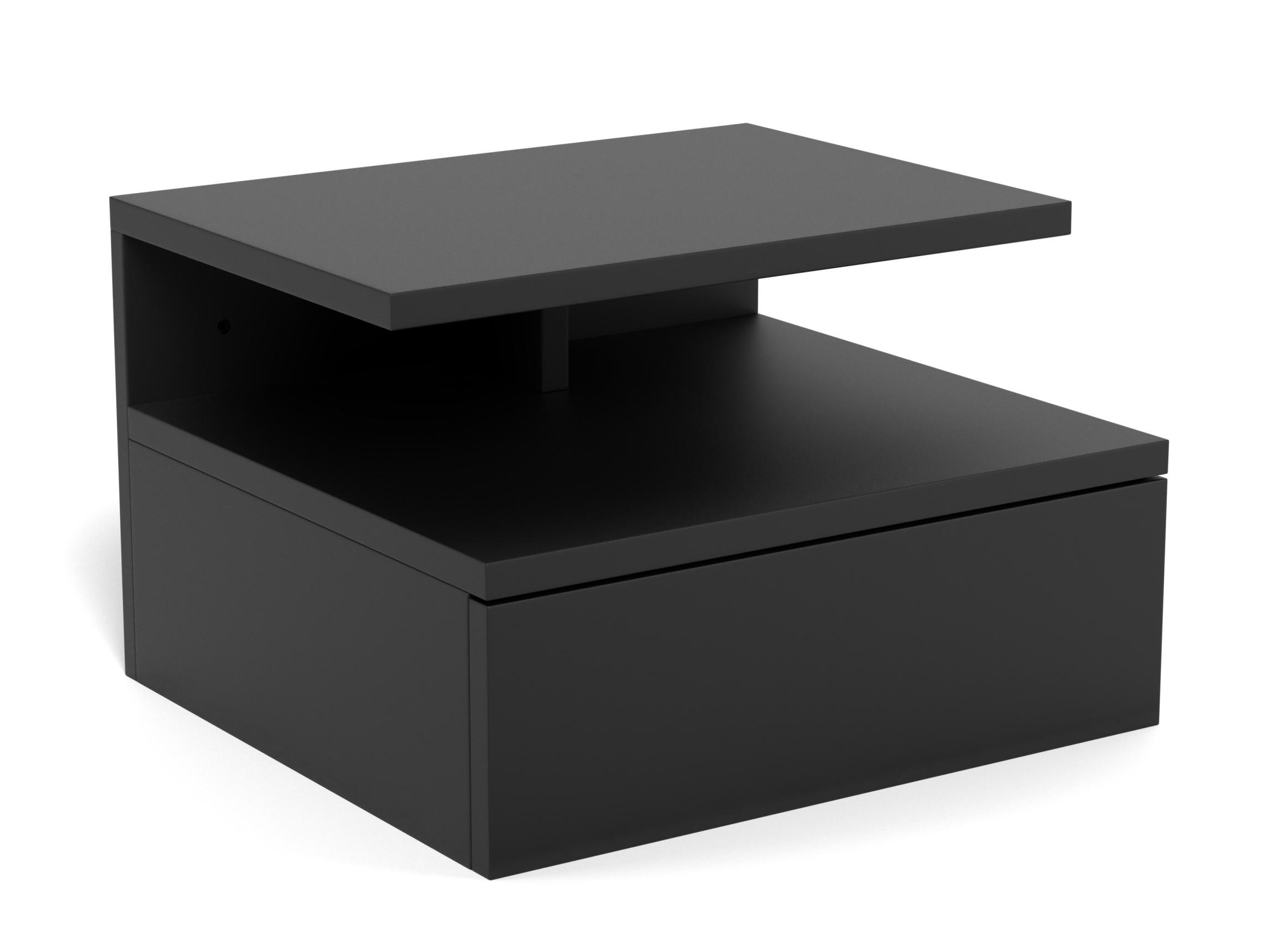 Bedside table Norsica 970 (Black)