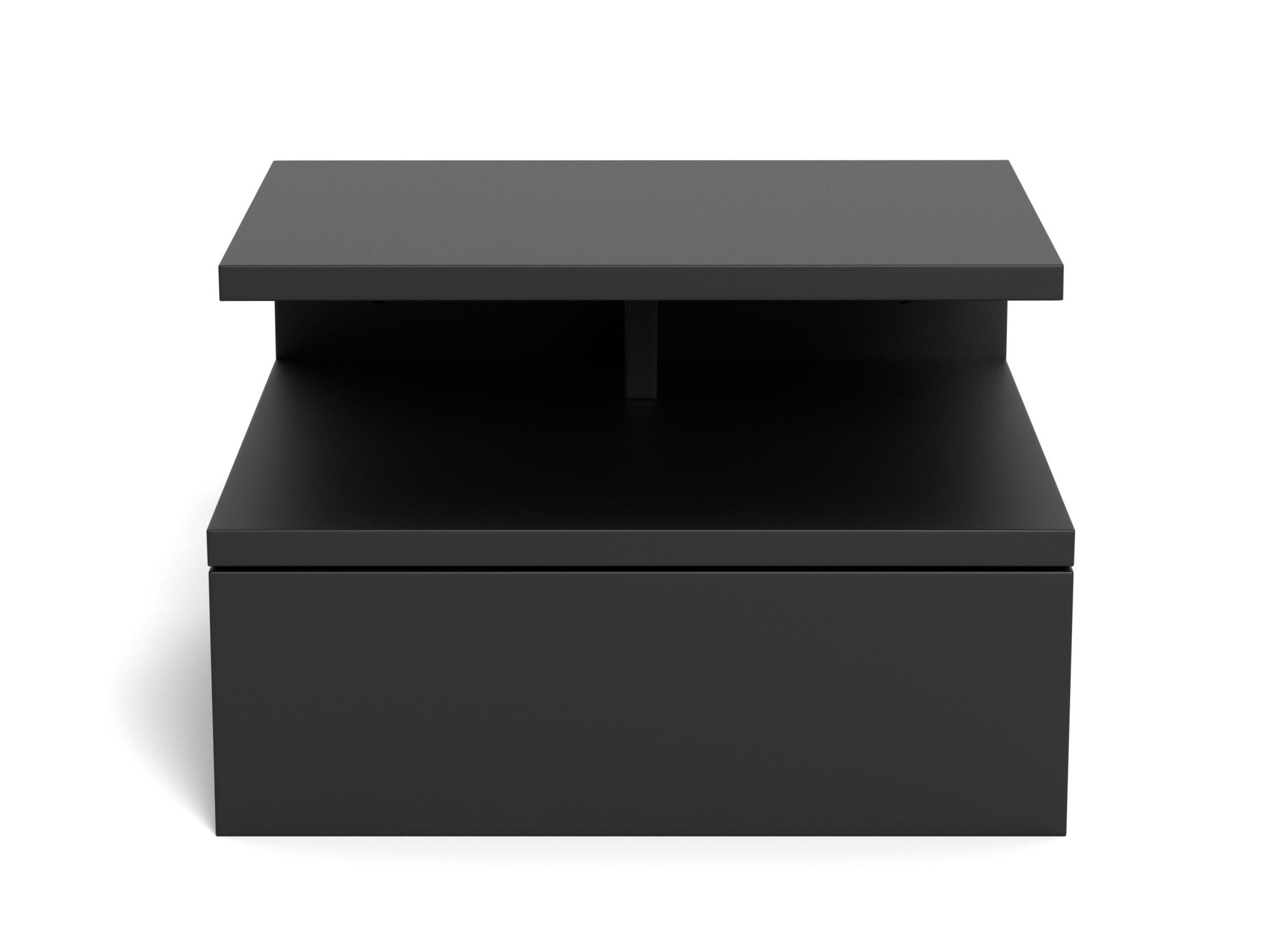 Bedside table Norsica 970 (Black)
