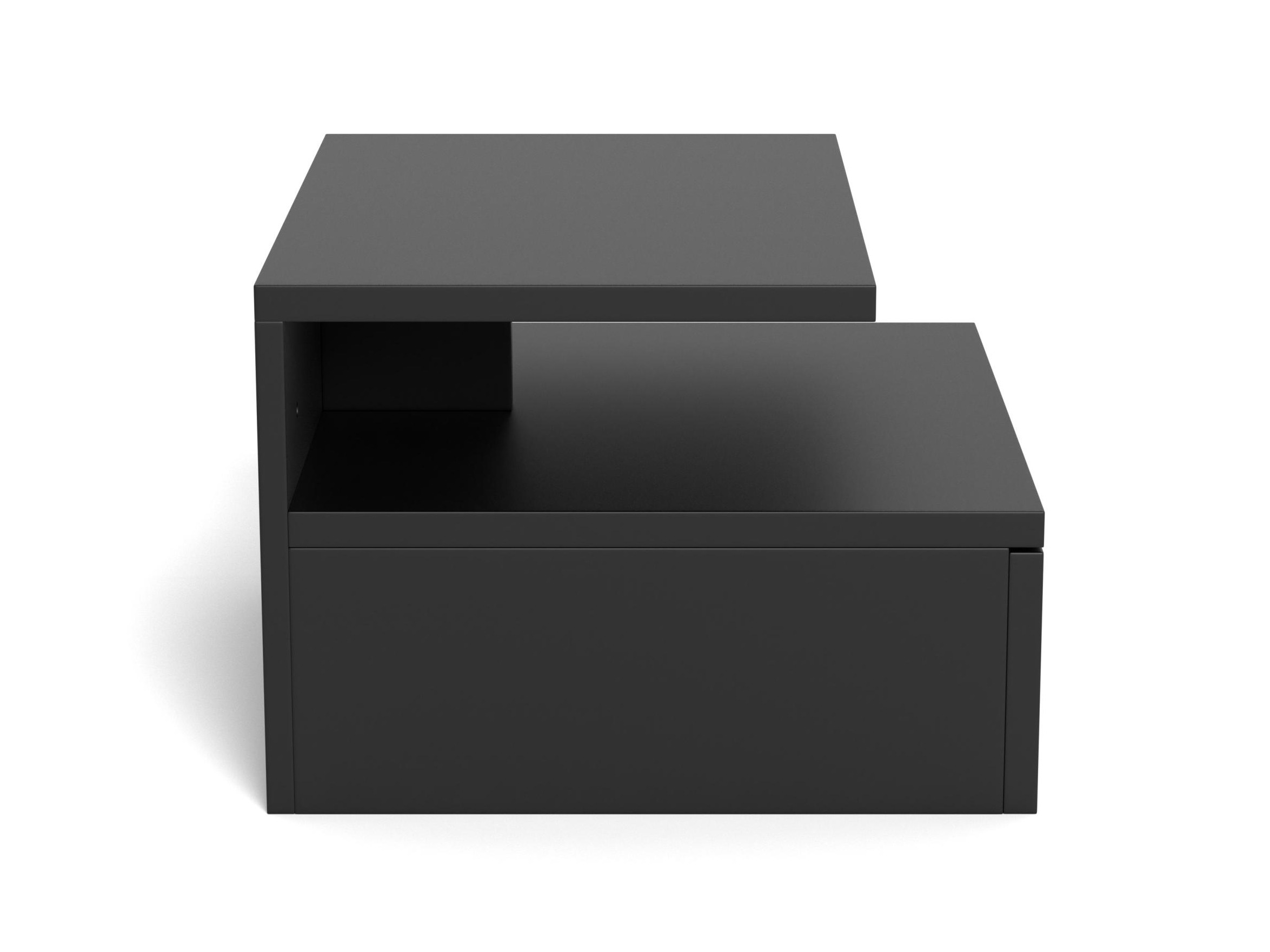 Bedside table Norsica 970 (Black)