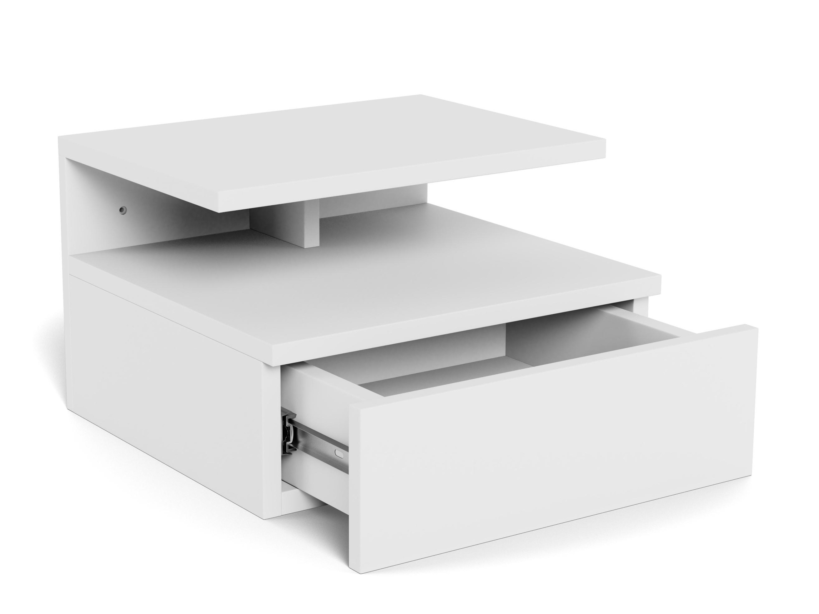 Bedside table Norsica 970 (White)