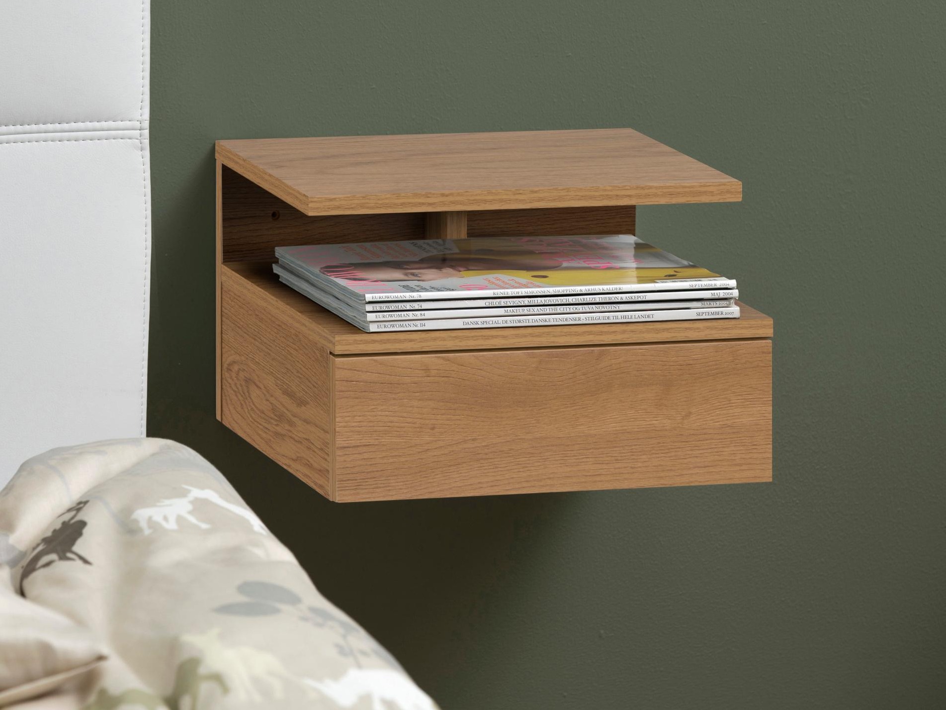 Bedside table Norsica 970 (Wild oak)