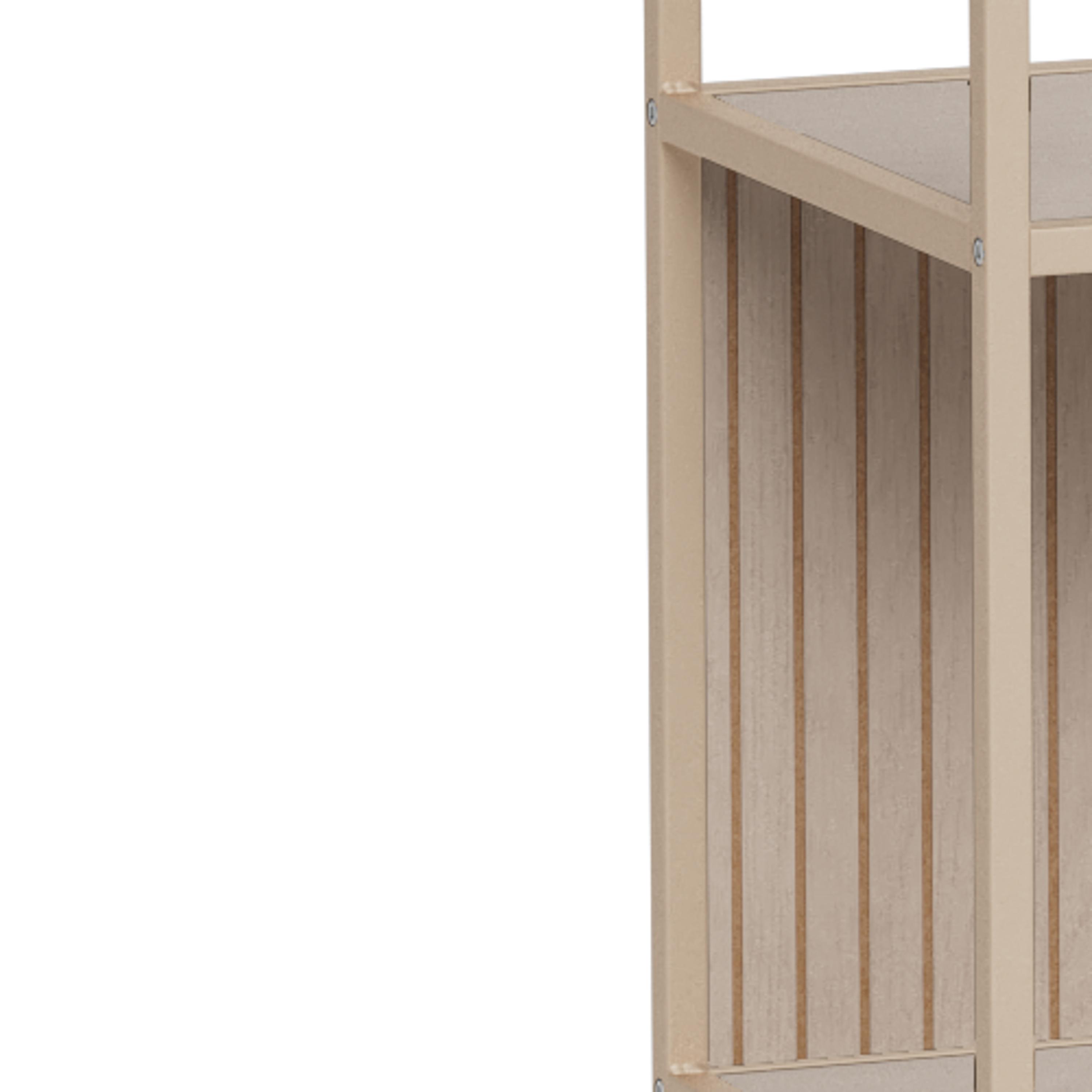 Bookcase Norsica Sevferi 192 (Grey)