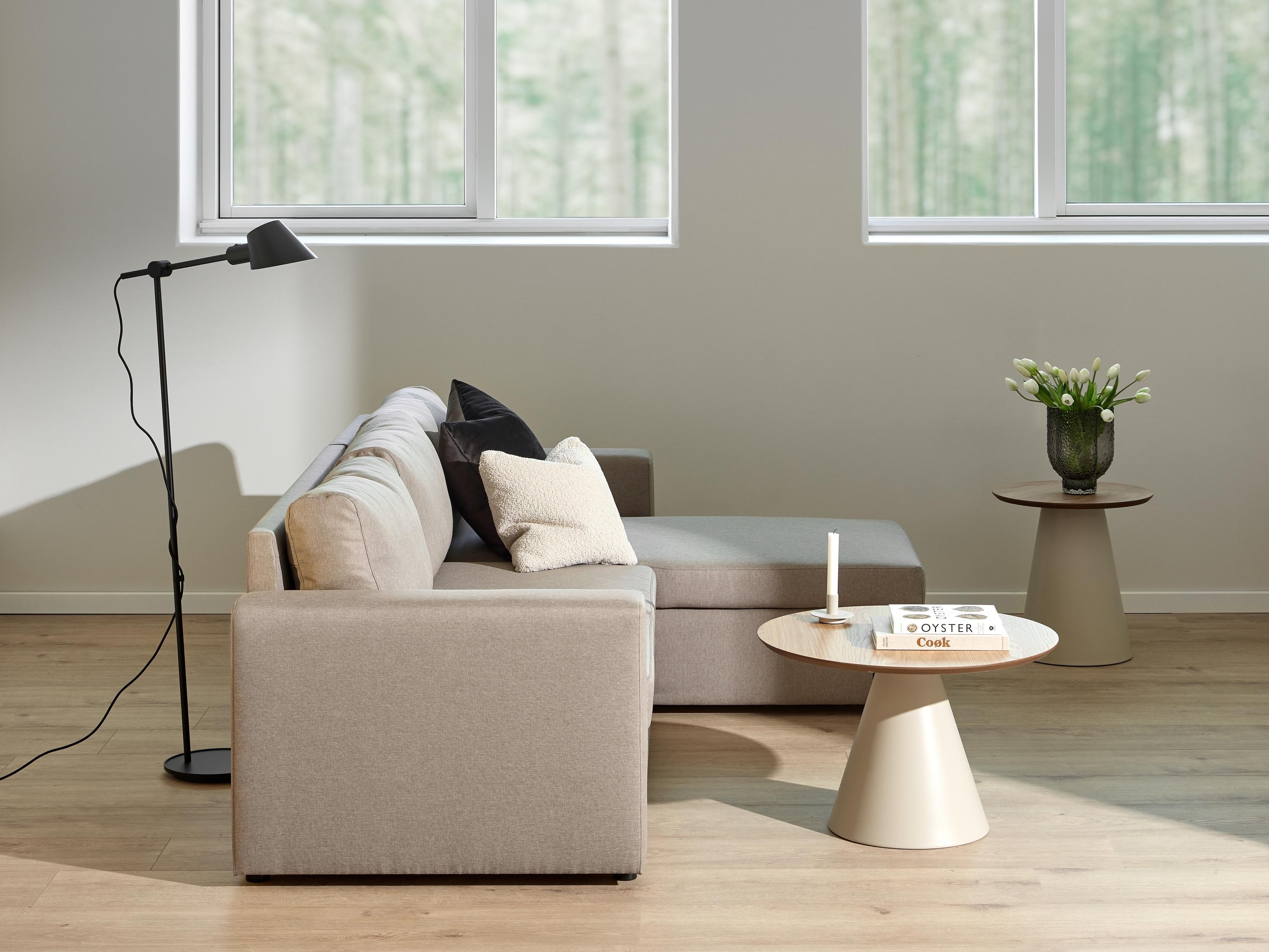 Coffee table Norsica 914 (Grey + Oak)