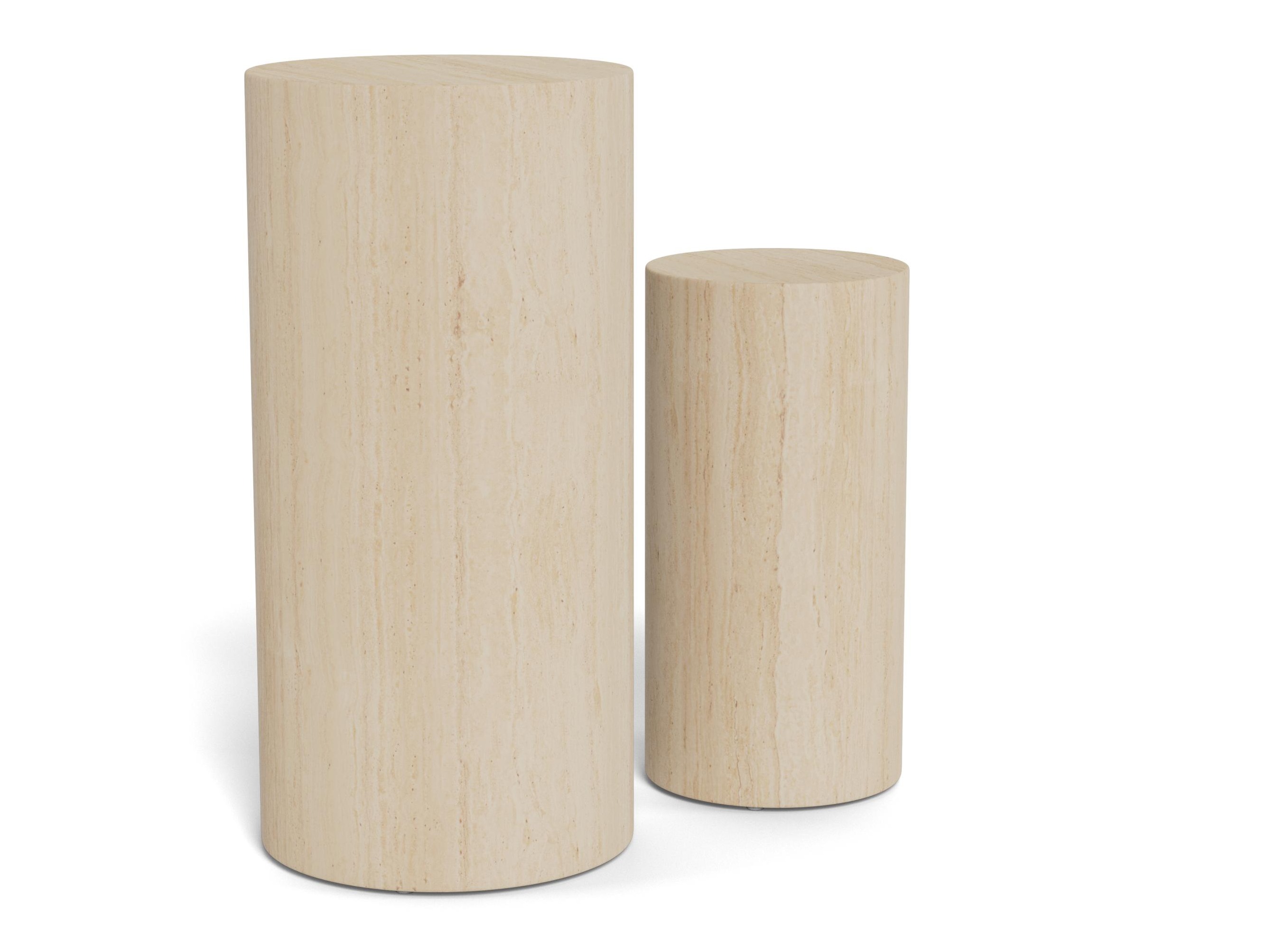Nest of side tables Norsica 912 (Beige)