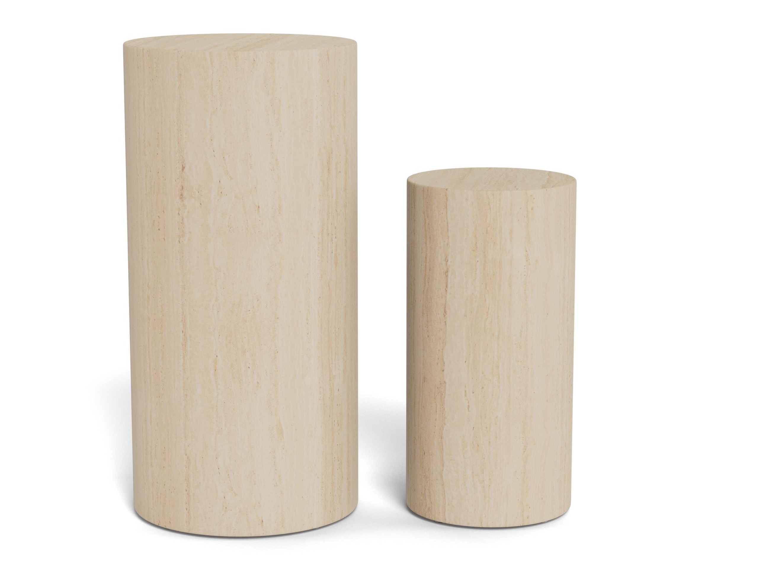Nest of side tables Norsica 912 (Beige)