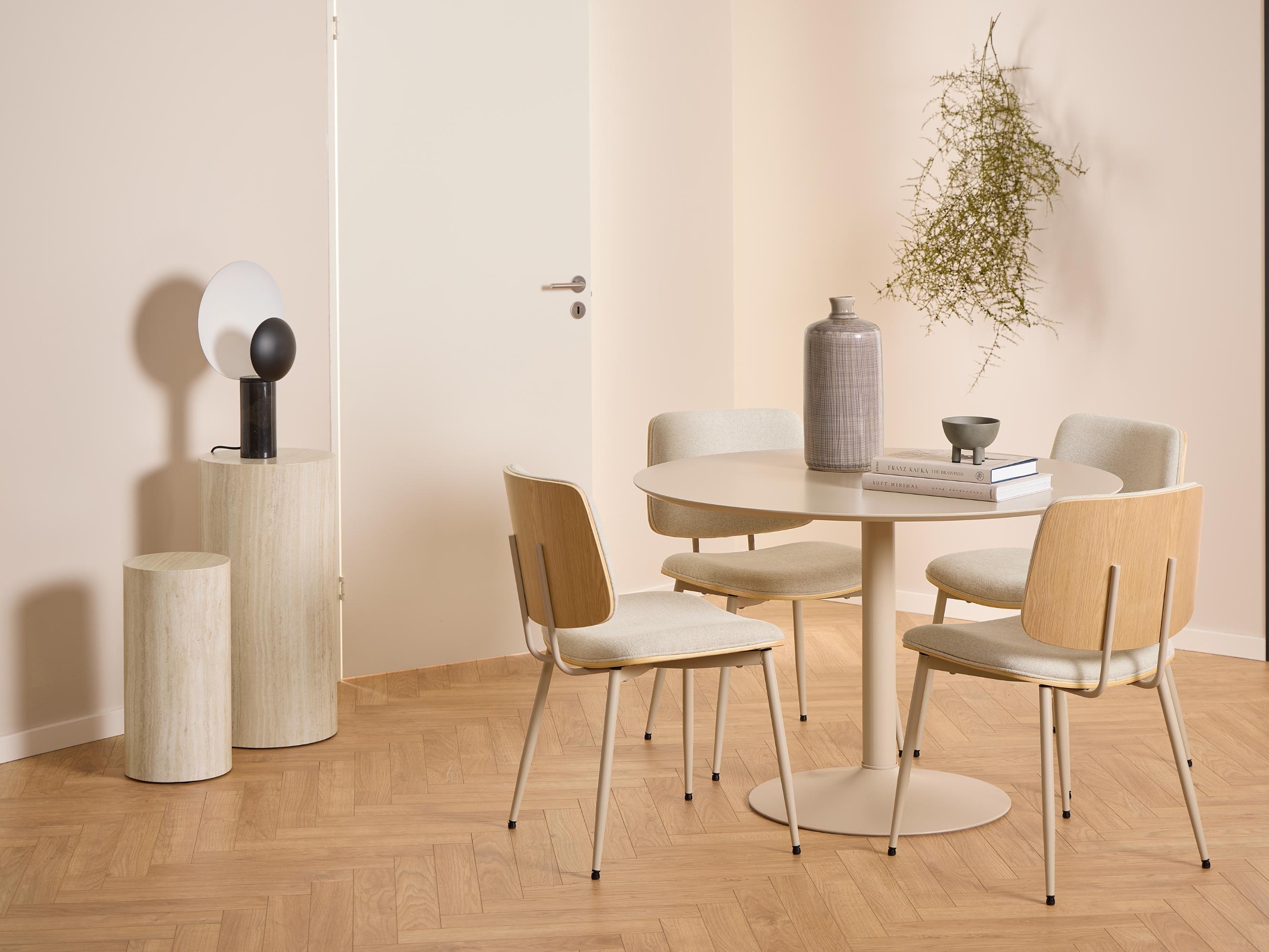 Nest of side tables Norsica 912 (Beige)