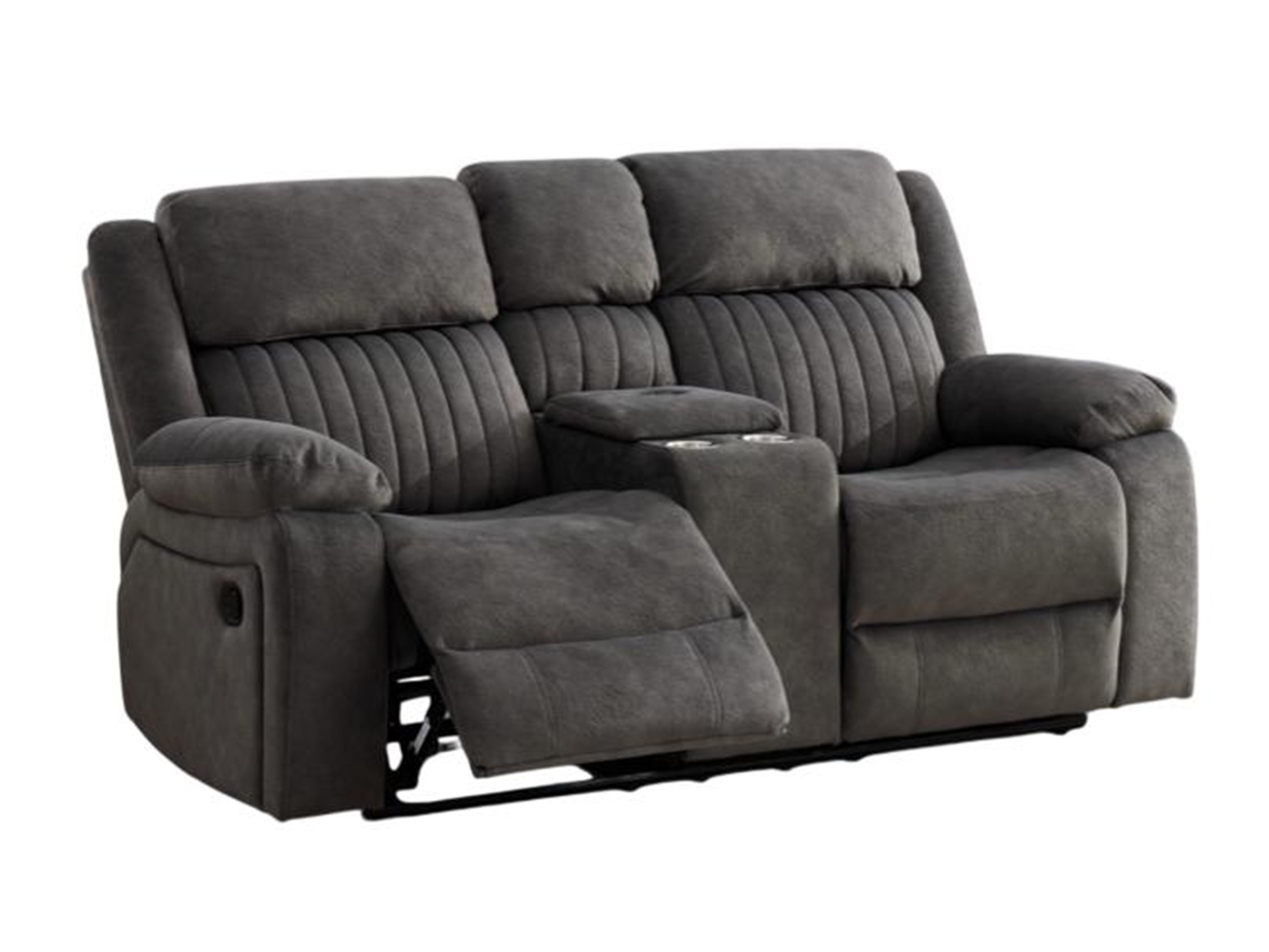 Recliner sofa Lufero 102 (Grey)