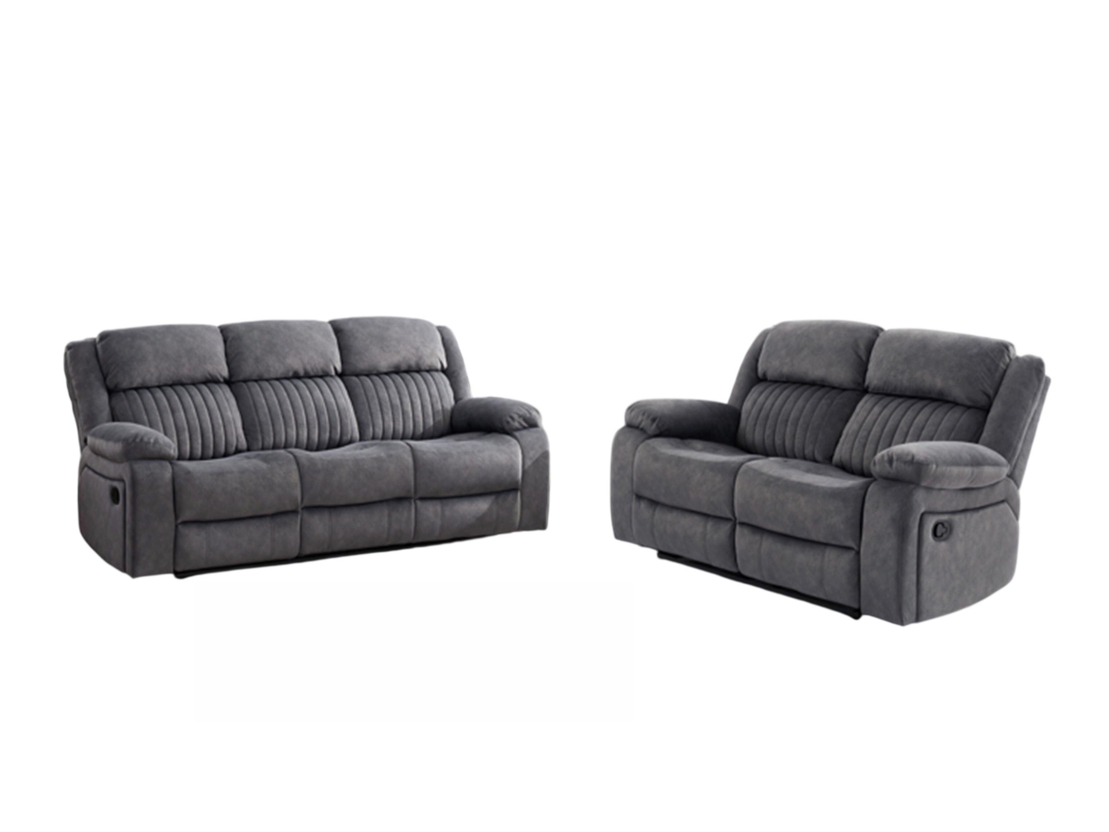 Upholstered furniture set Lufero 105 (Grey)