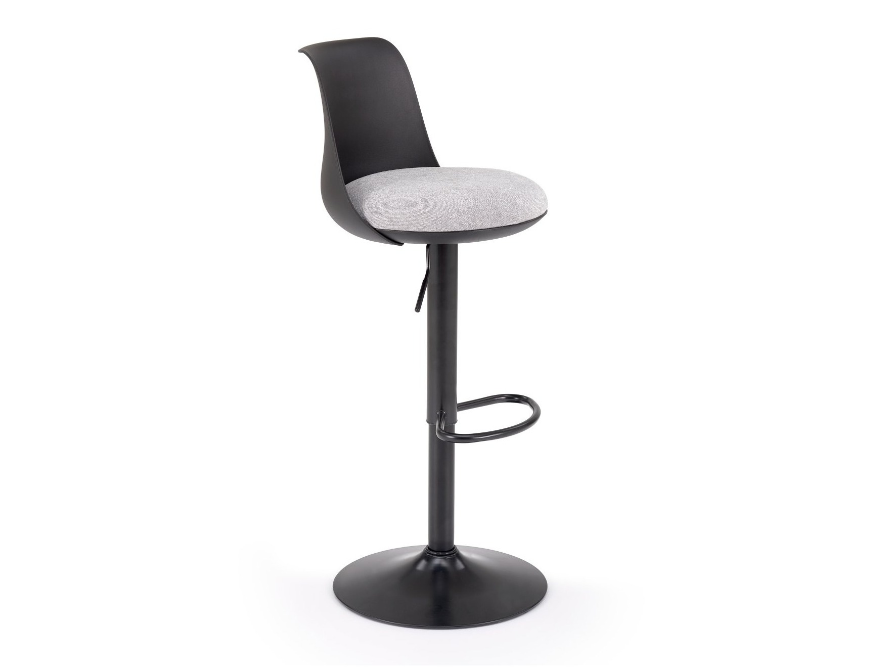 Bar stool Houston 2104 (Grey + Black)