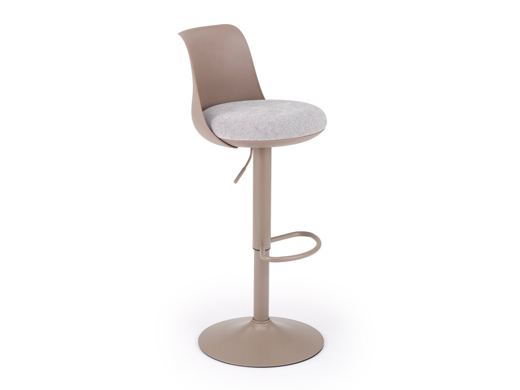 Bar stool Houston 2104 (Grey + Light brown)