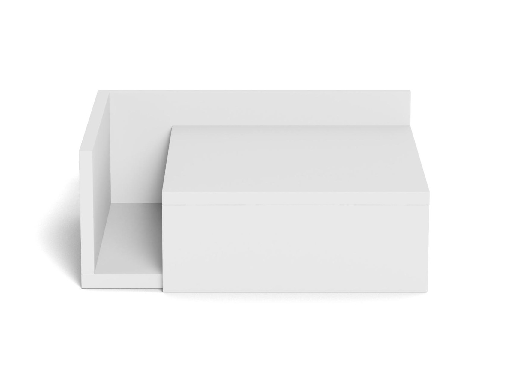 Bedside table Norsica 969 (White)
