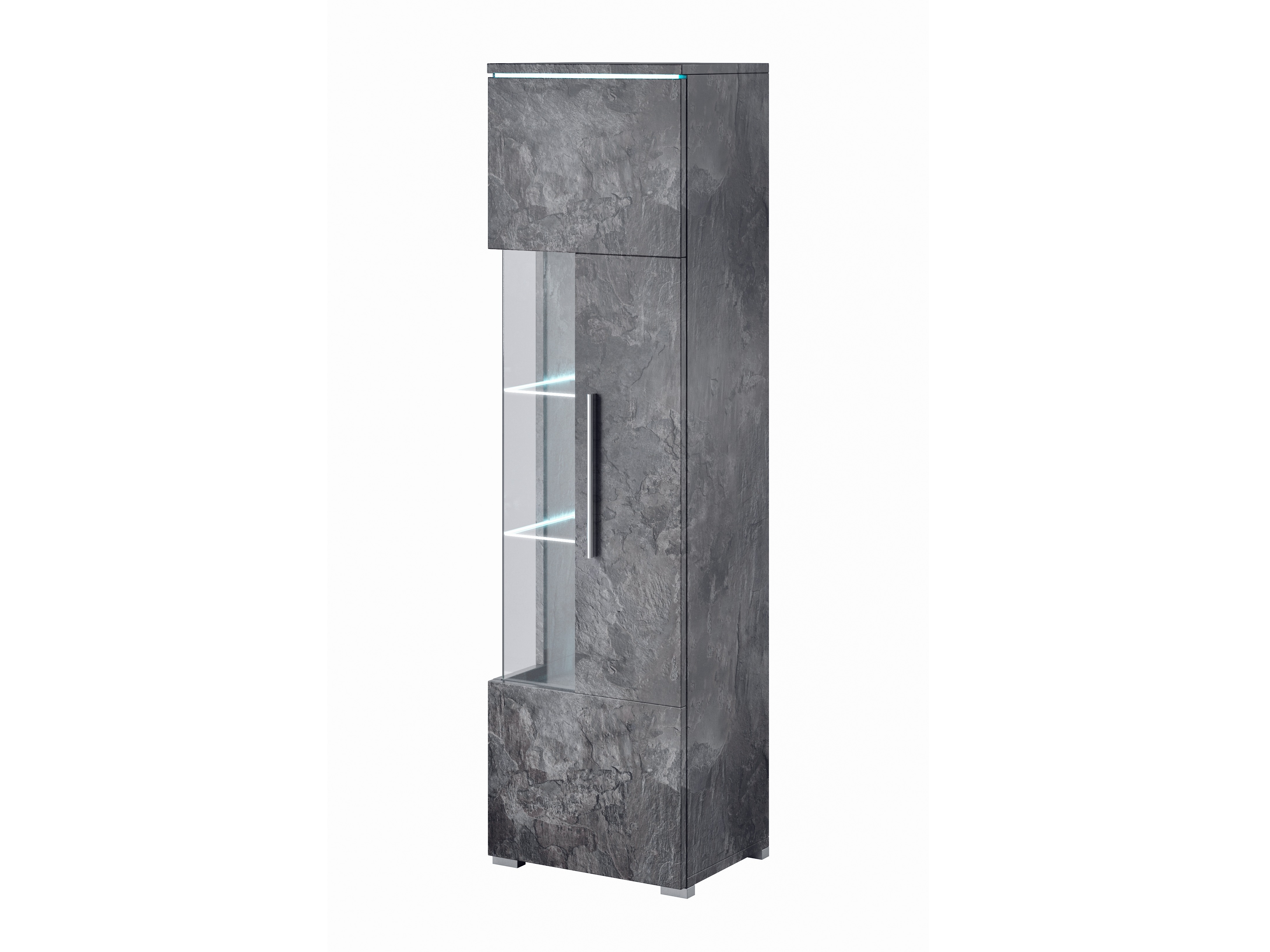 Bookcase Torvire 106 (Dark concrete)