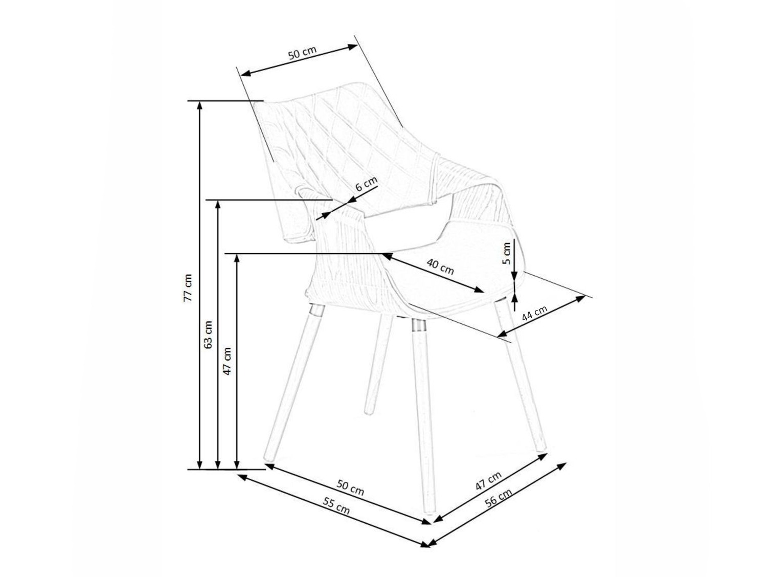 Chair Houston 720 (But + Beige)