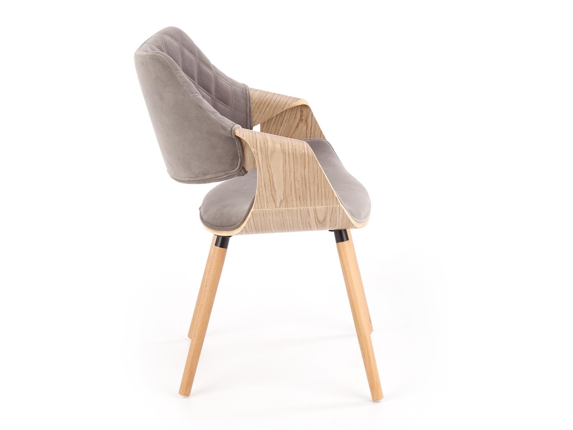 Chair Houston 720 (Light wood + Grey)