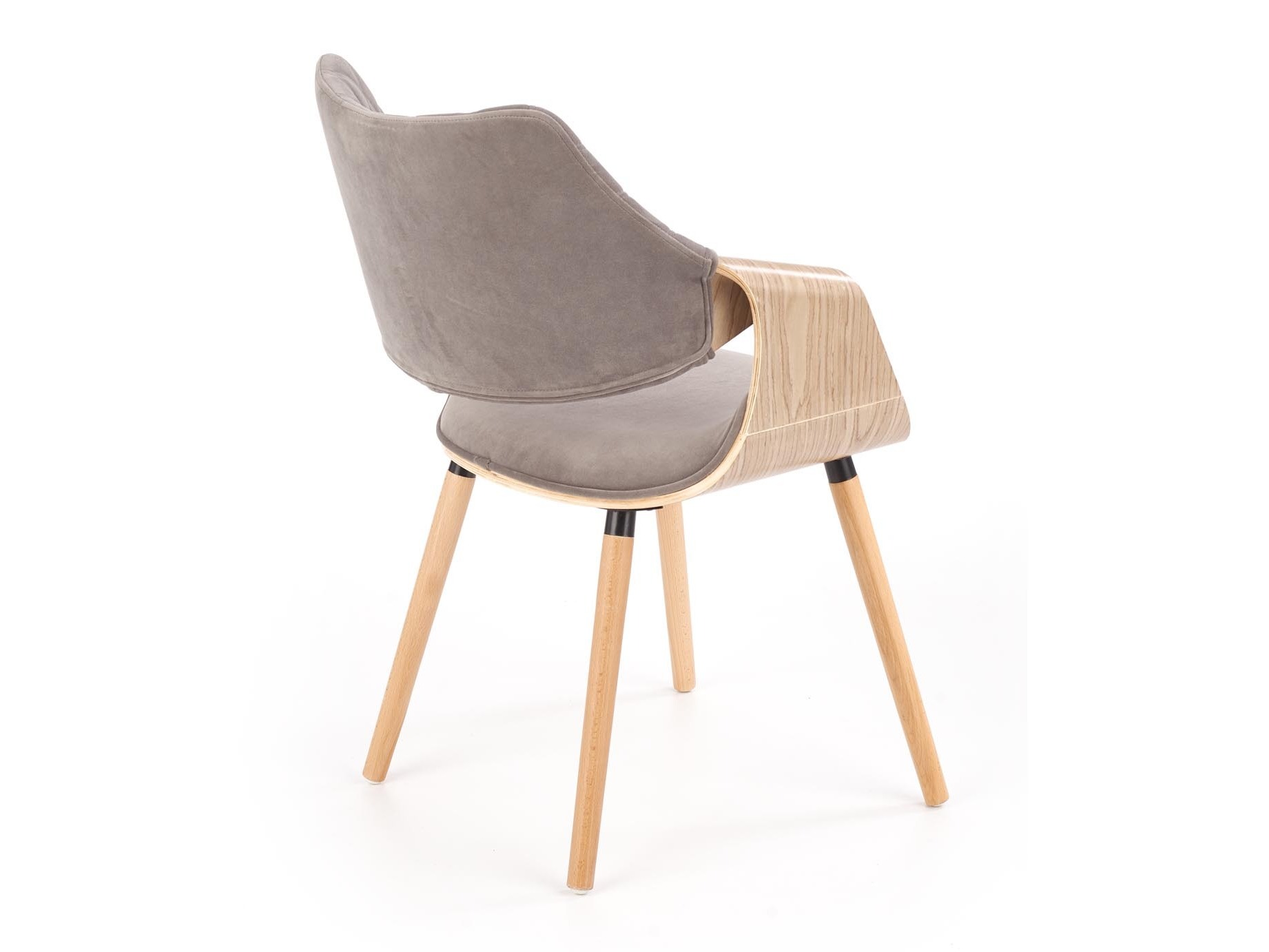 Chair Houston 720 (Light wood + Grey)