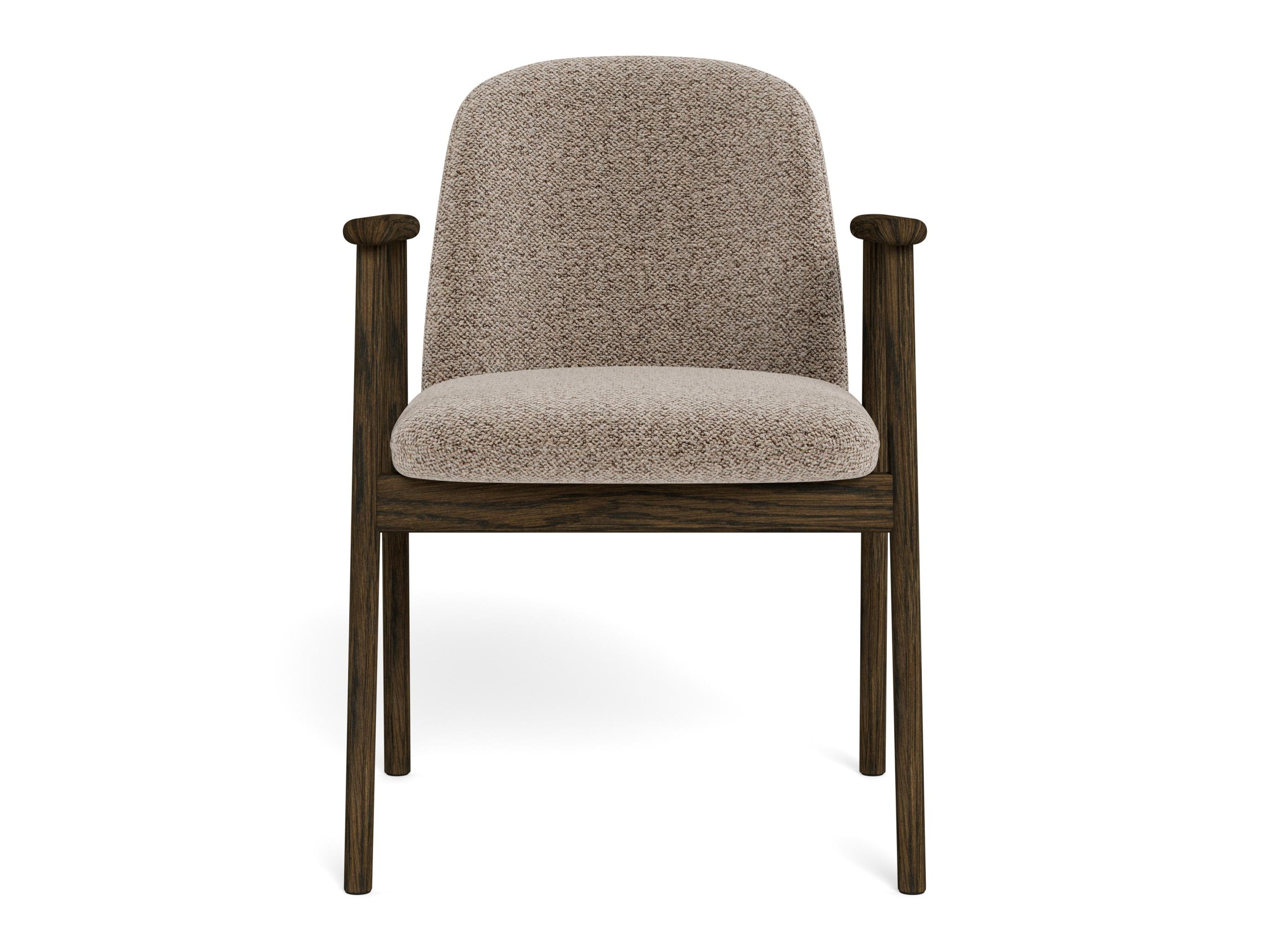Chair Norsica 890 (Beige + Dark wood)