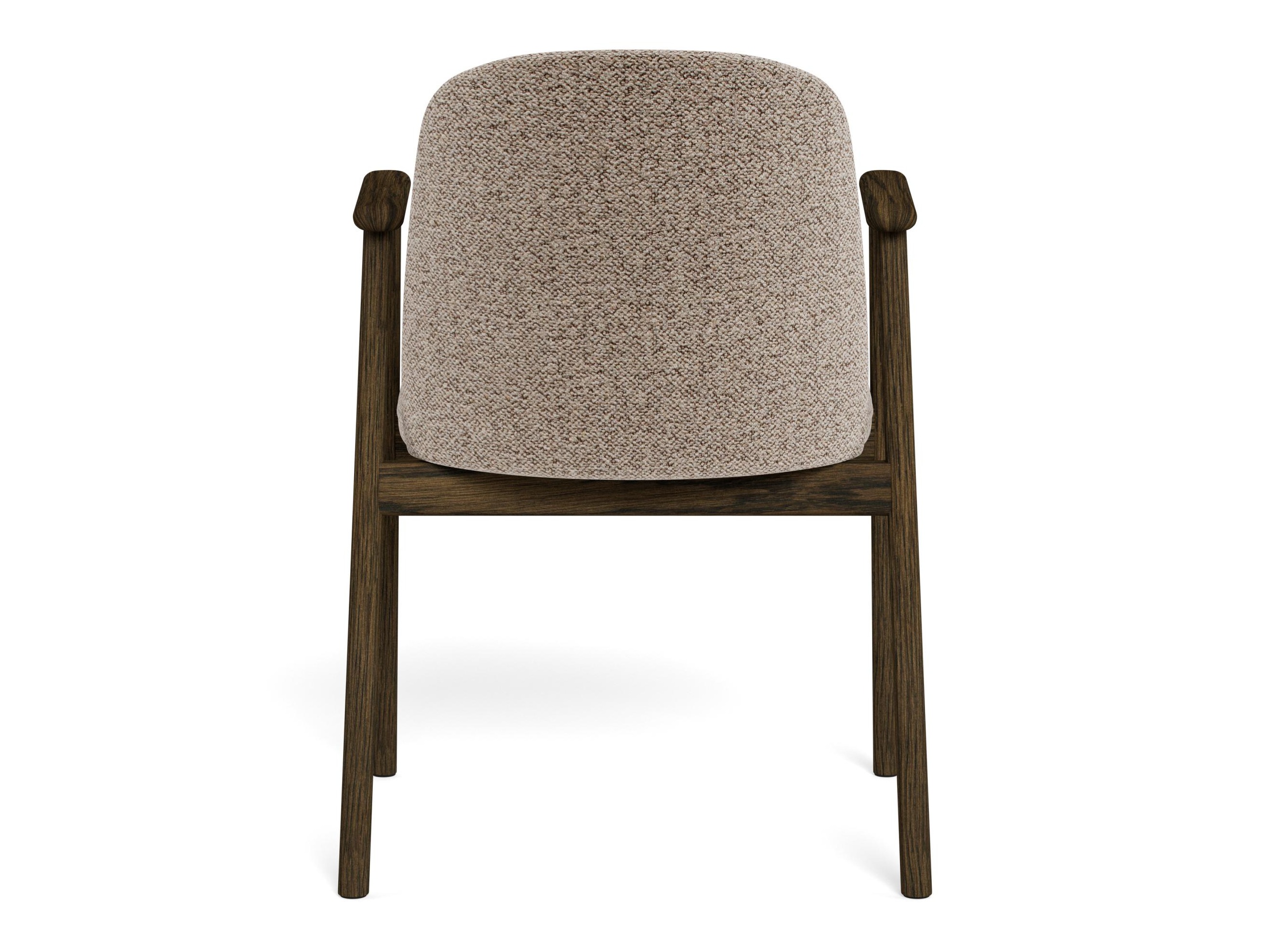 Chair Norsica 890 (Beige + Dark wood)