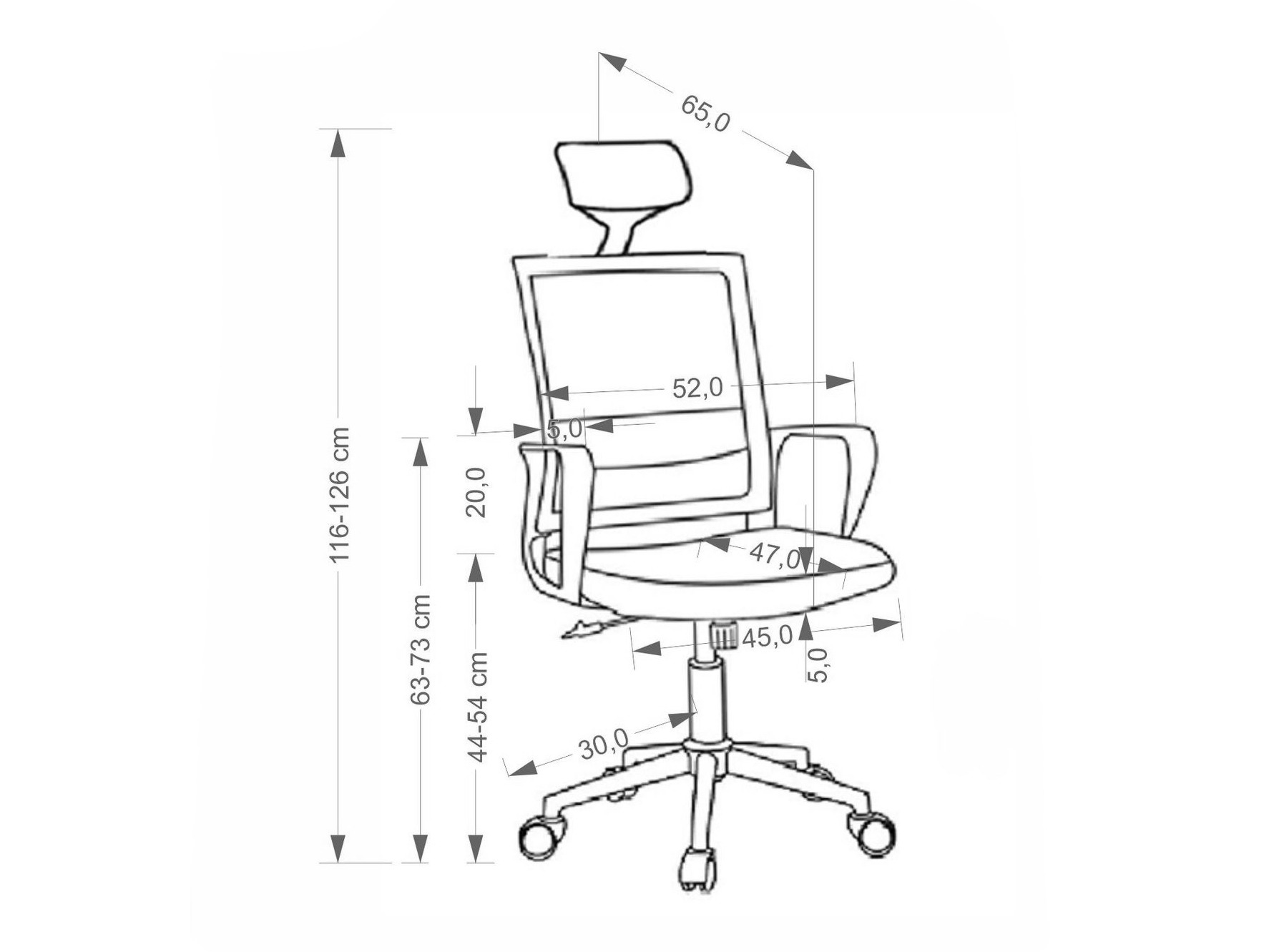 Office chair Houston 2105