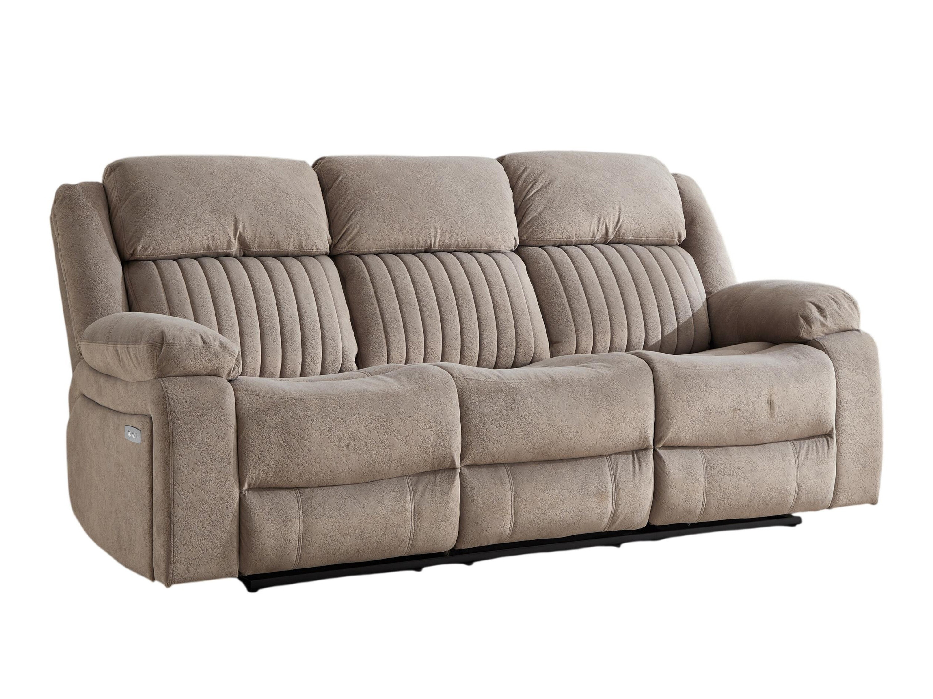 Recliner sofa Lufero 108 (Taupe)