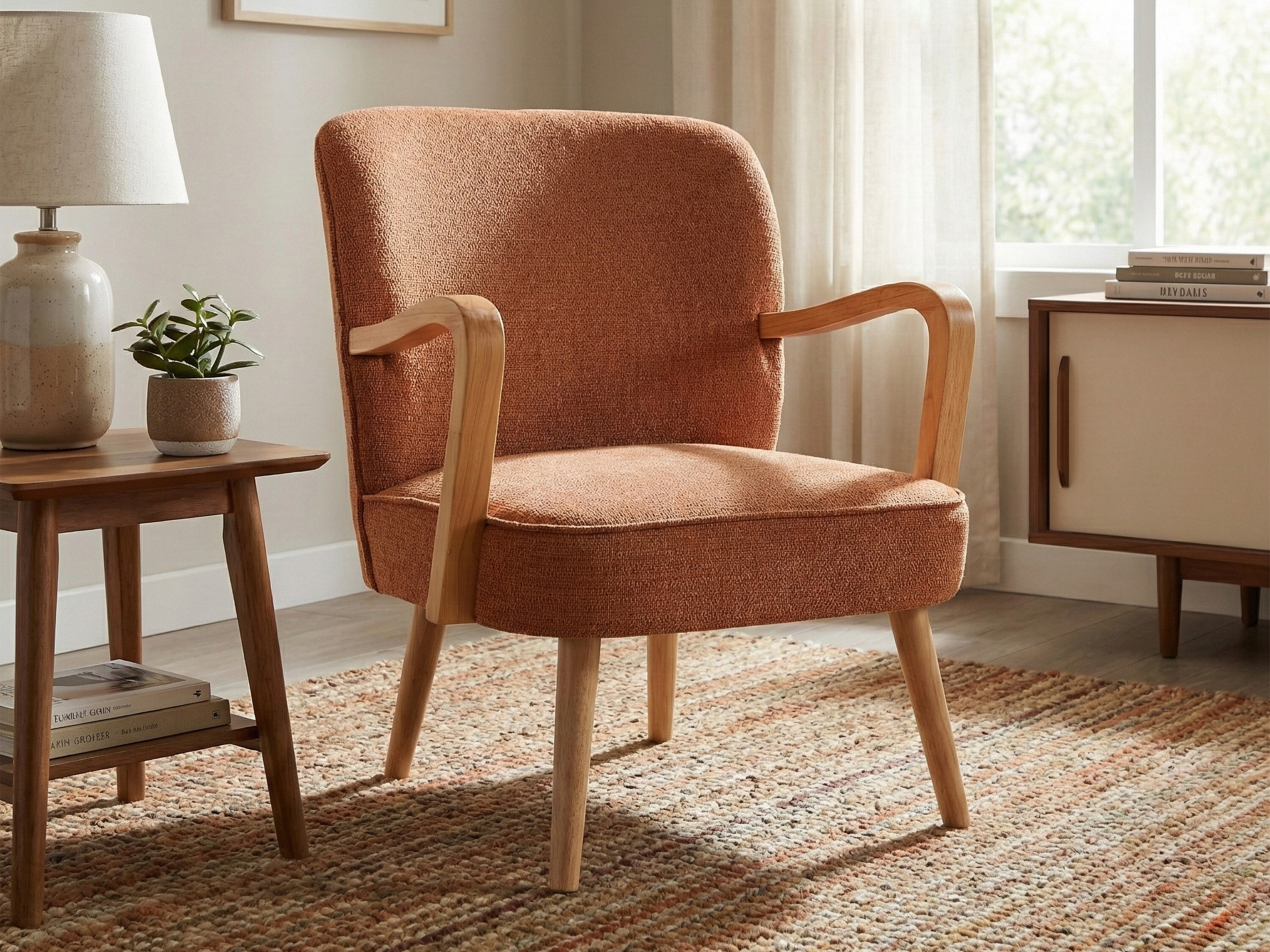Armchair Anaheim 113 (Orange)