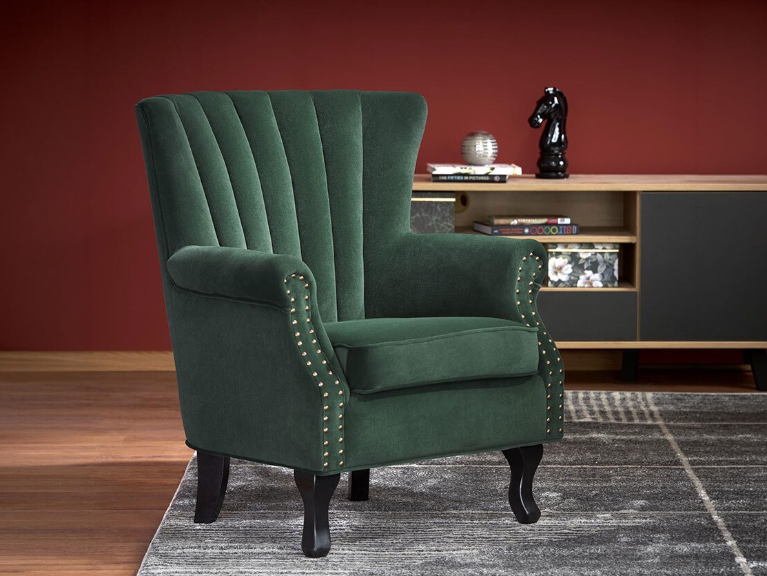 Armchair Houston 1105 (Dark green)