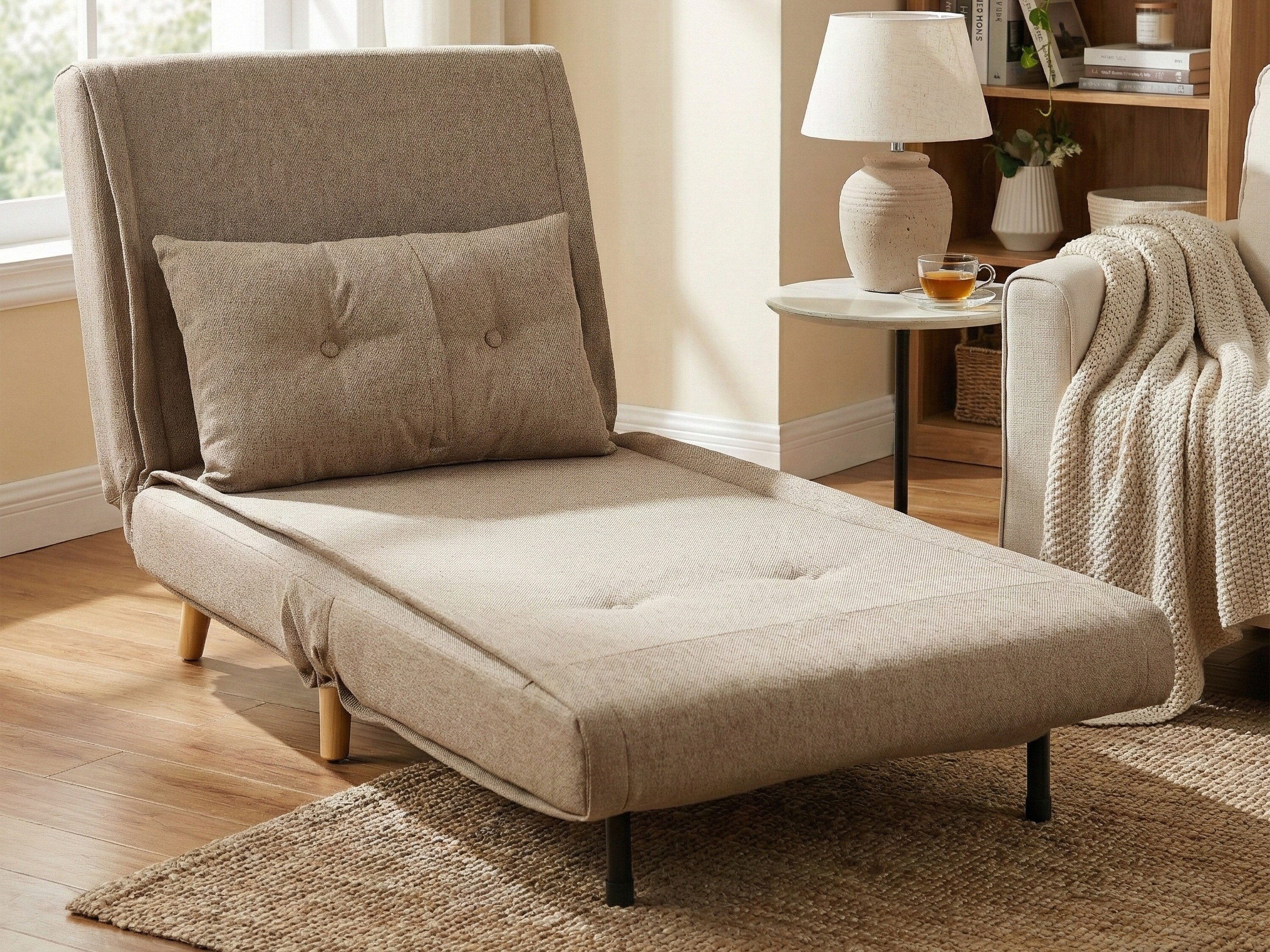 Armchair Anaheim 114 (Light brown)