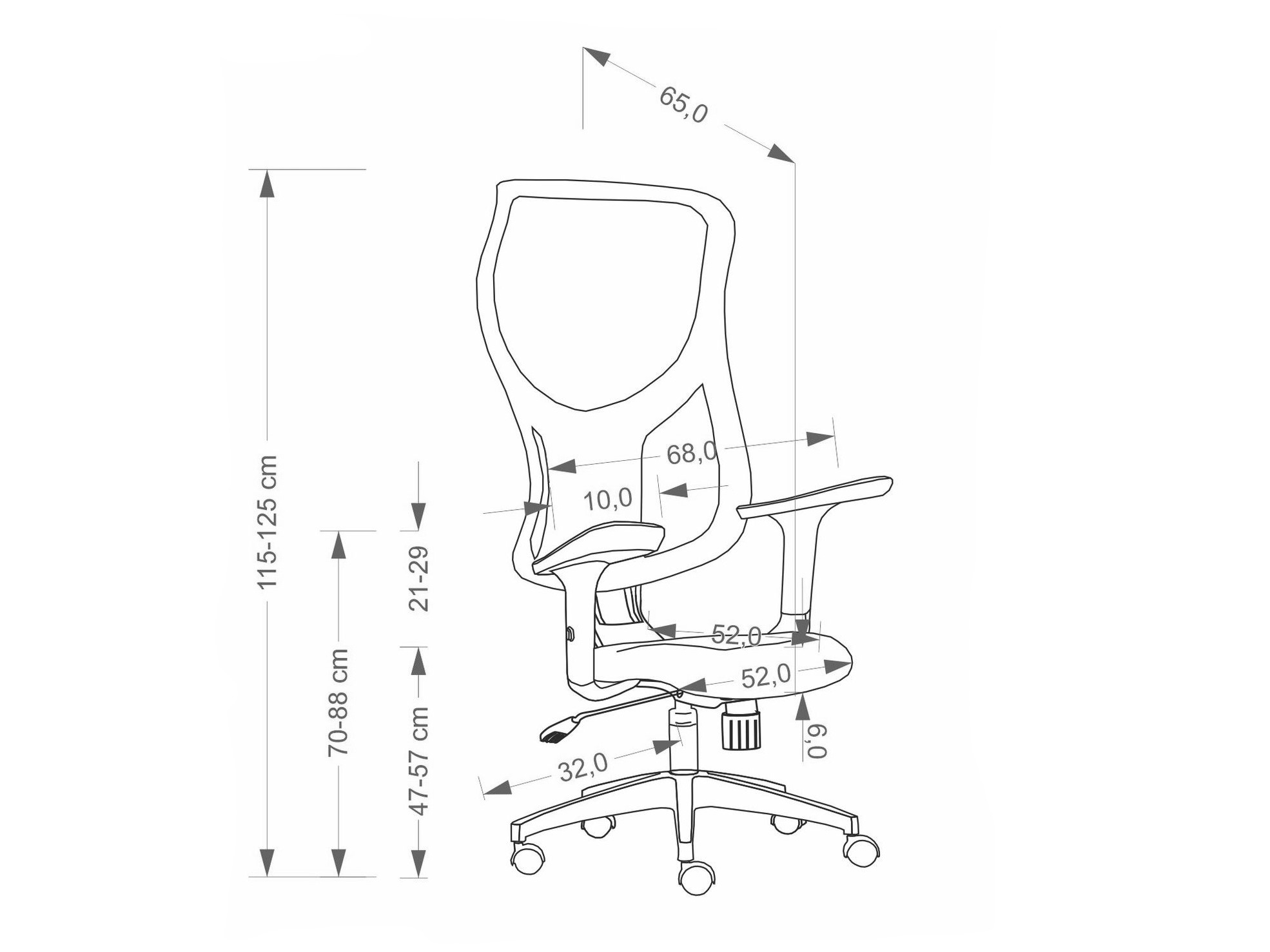 Office chair Houston 2112
