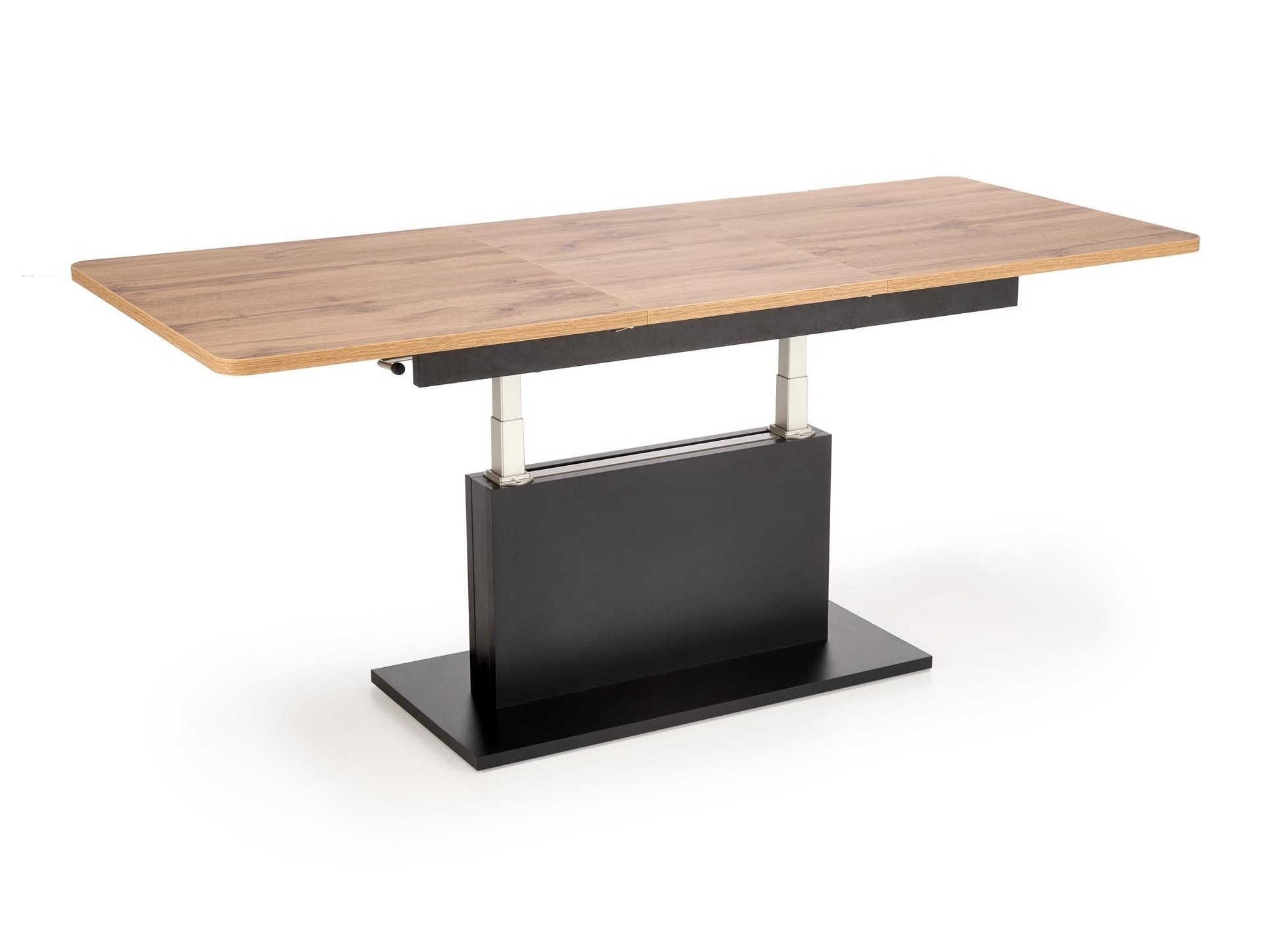 Transforming coffee table Houston 1253 (Wotan Oak + Black)