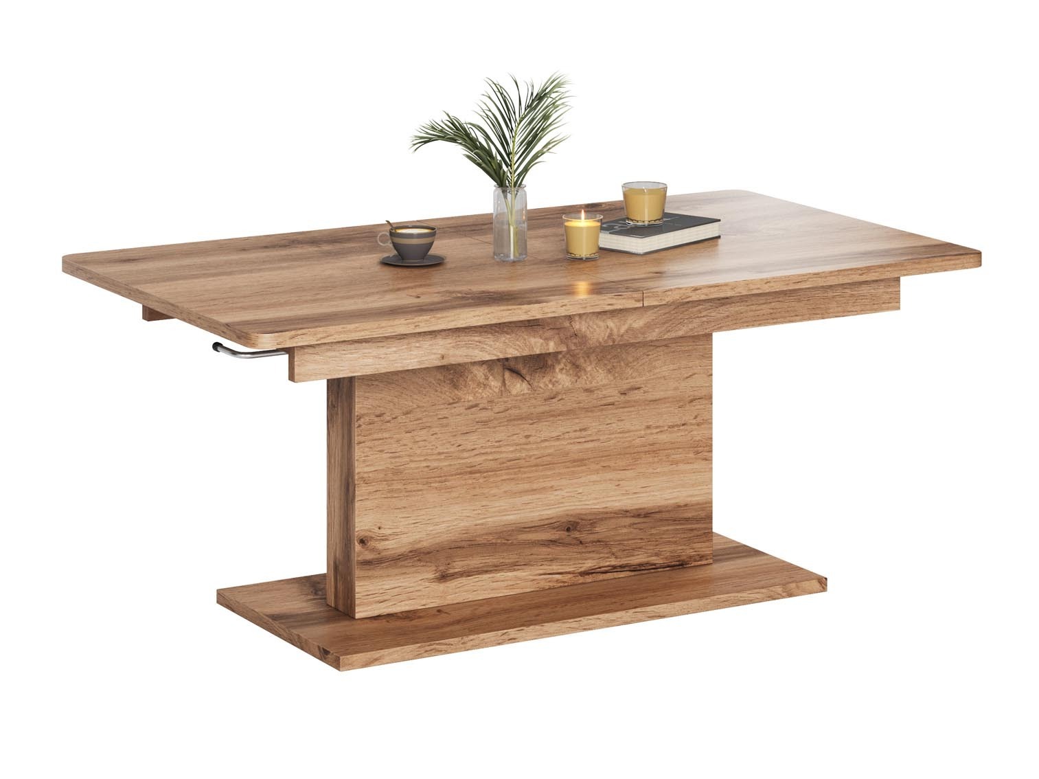 Transforming coffee table Houston 1253 (Wotan Oak)
