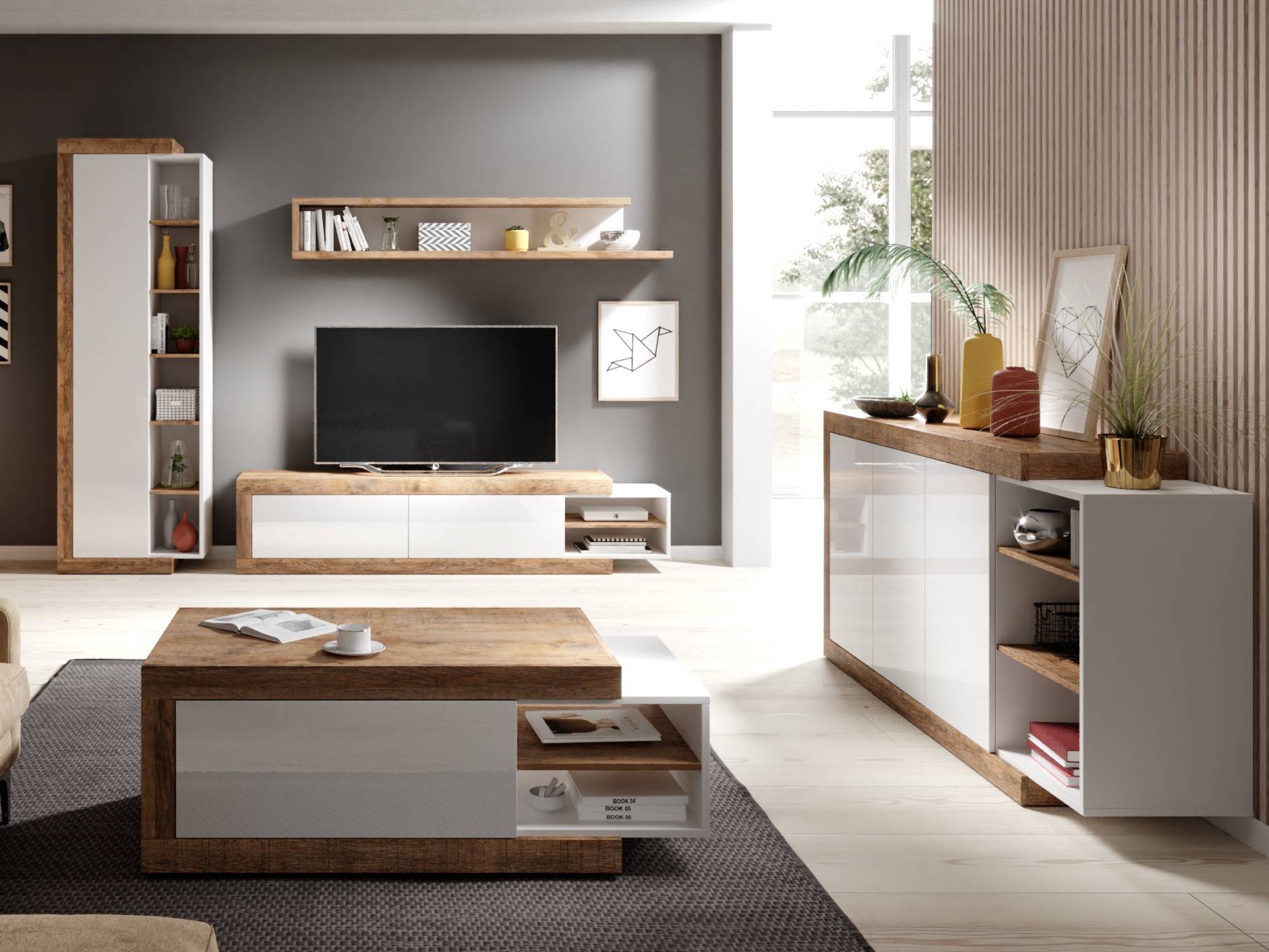 Wall shelf Balcira 100