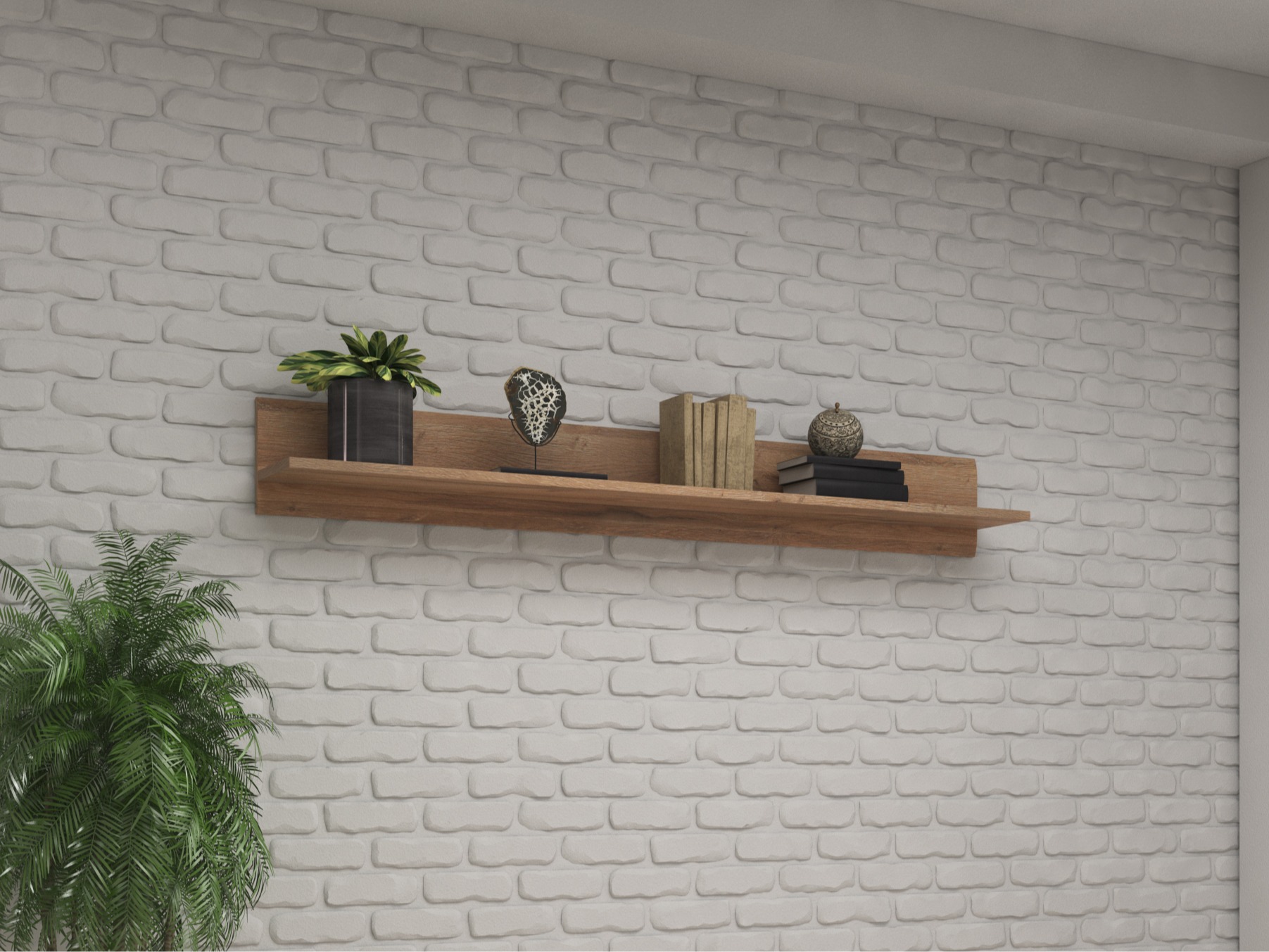 Wall shelf Ophsalu 100 (Grandson oak)
