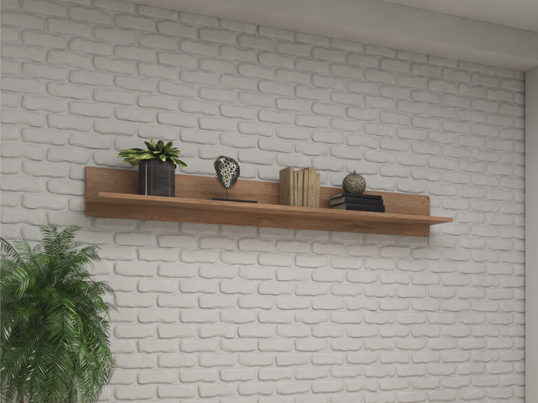 Wall shelf Ophsalu 101 (Grandson oak)