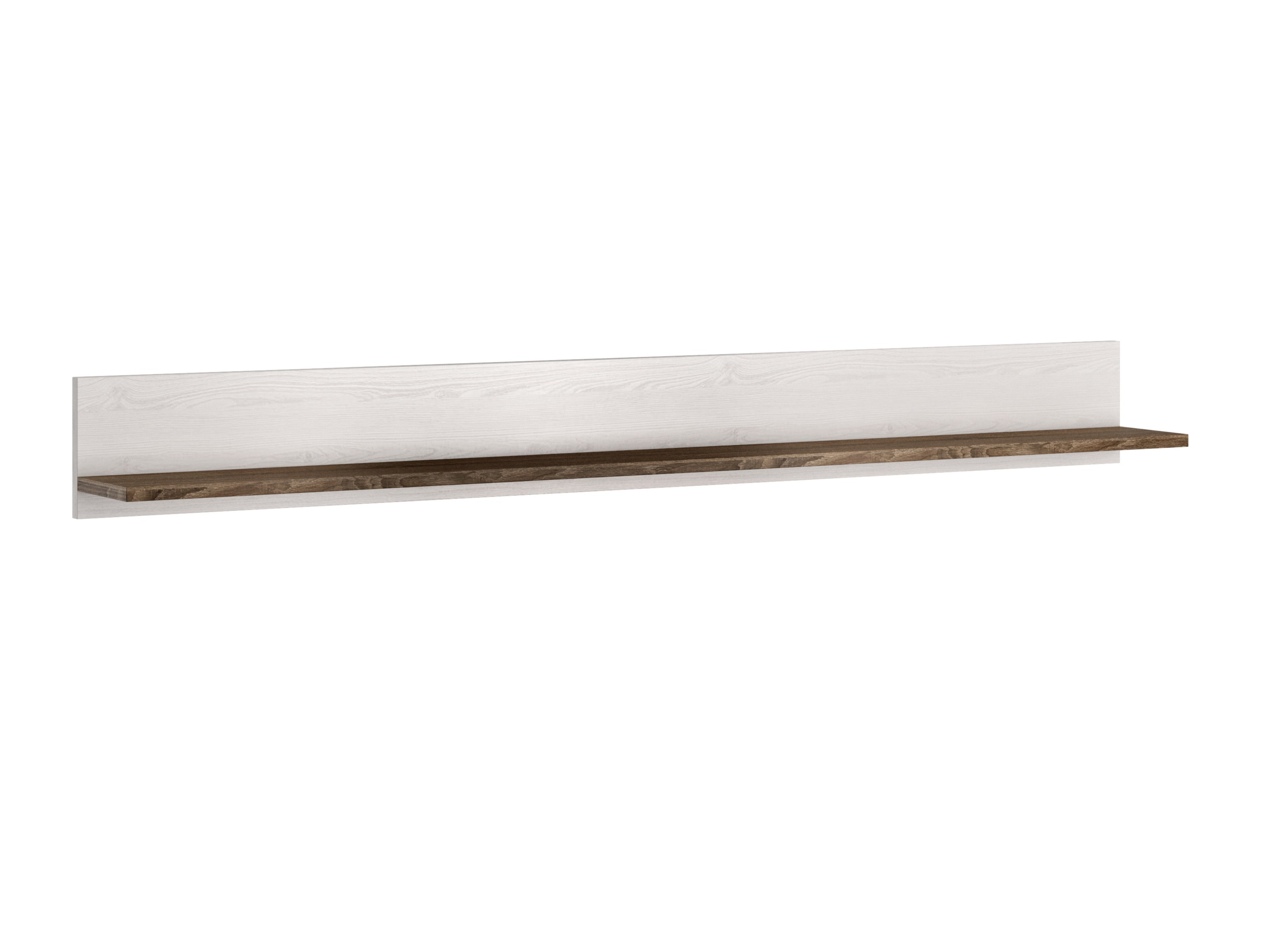 Wall shelf Salelbo 101 (Sibu larch + Trufel oak)