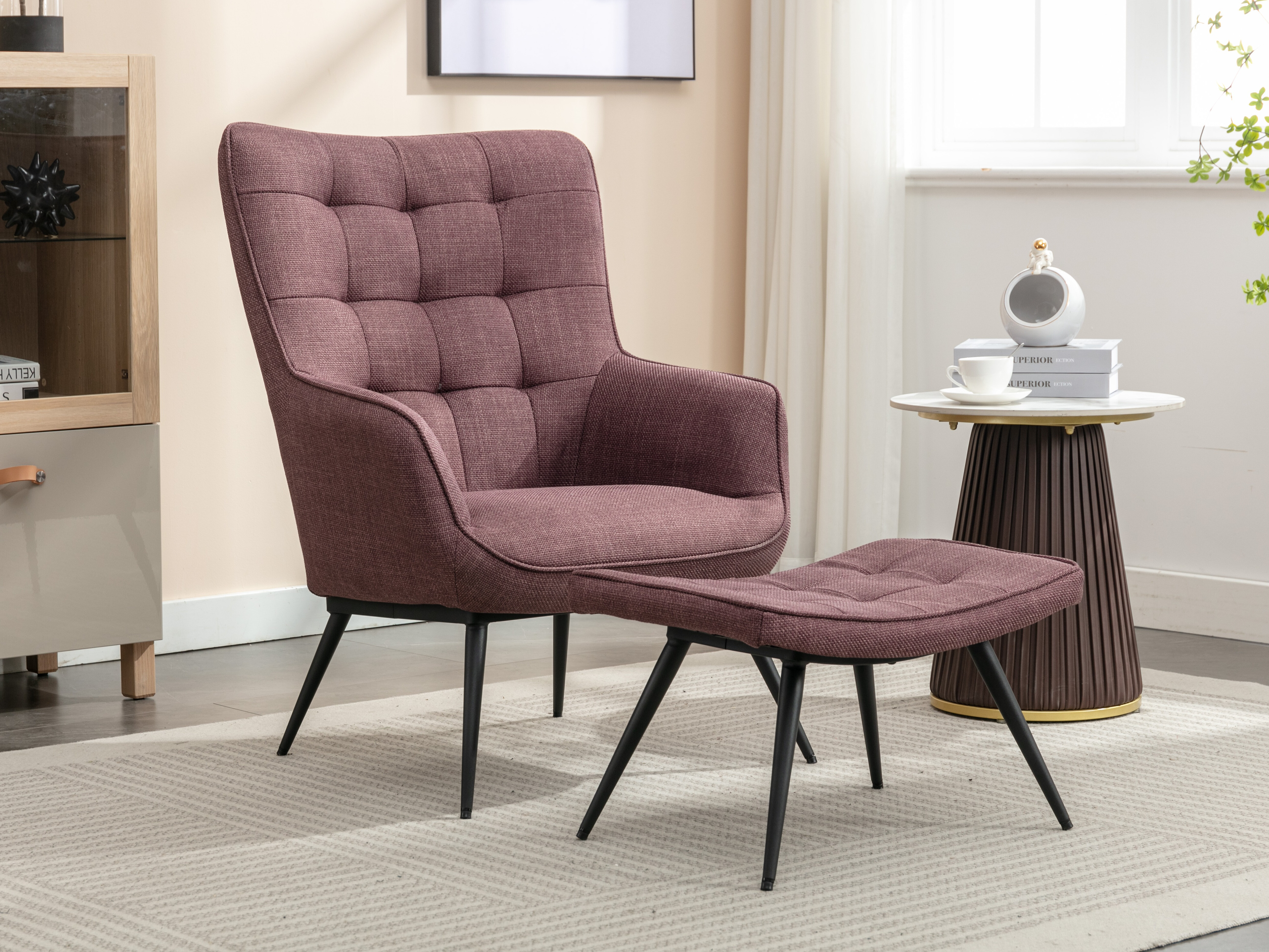 Armchair Anaheim 119 (Dusty pink)