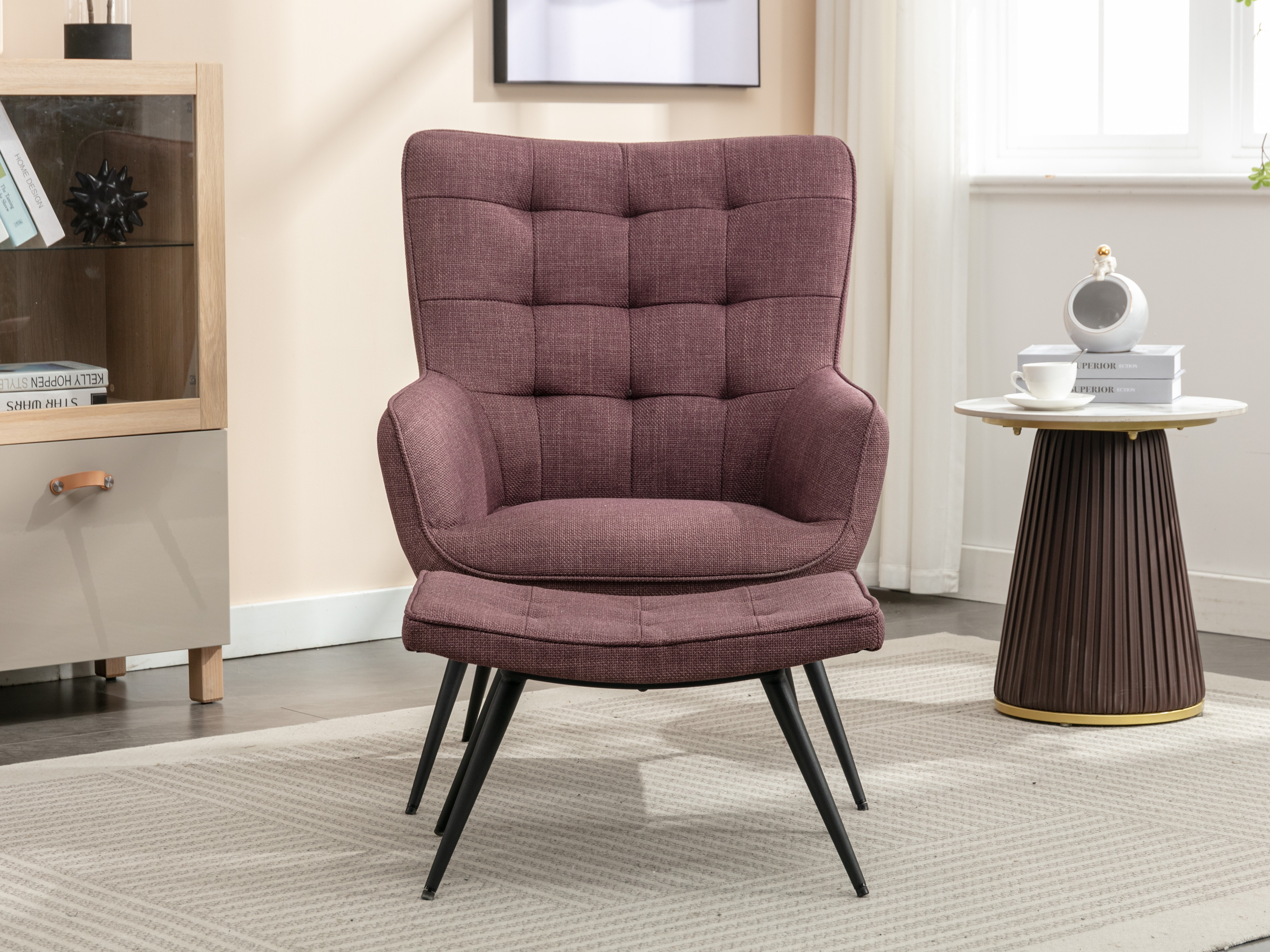 Armchair Anaheim 119 (Dusty pink)