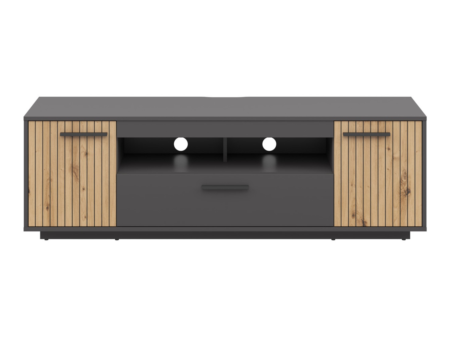TV stand Melvelo 103 (Anthracite + Artisan oak)