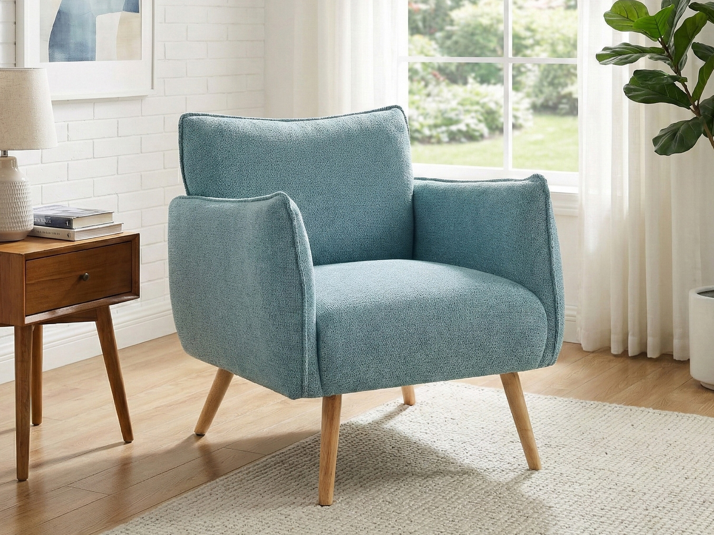 Armchair Anaheim 123 (Light blue)
