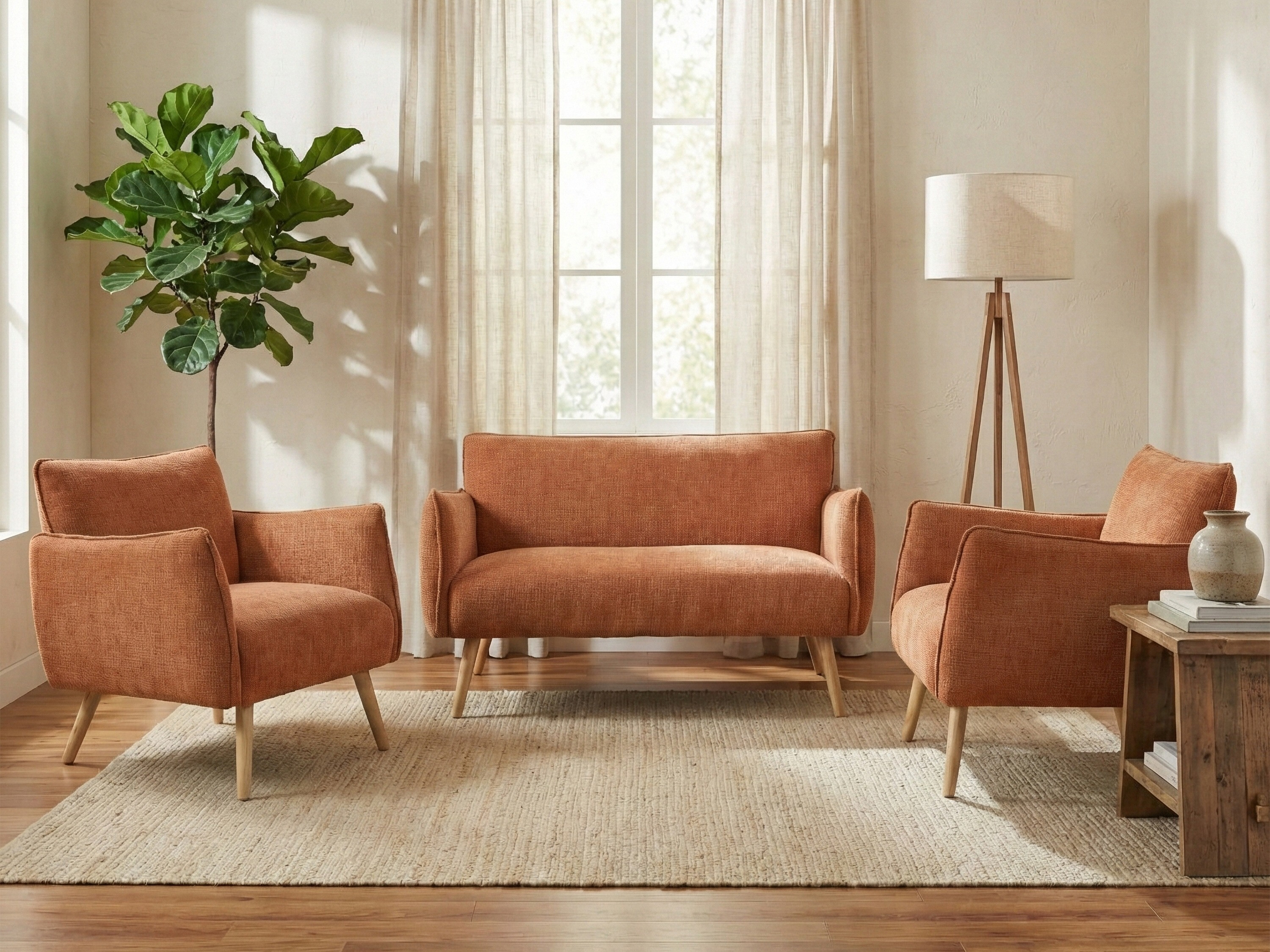 Armchair Anaheim 123 (Orange)