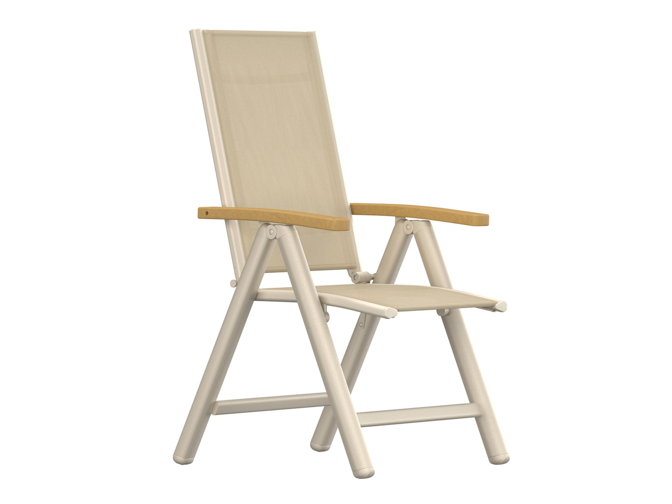 Outdoor chair Dallas 2848 (Beige + Teak)