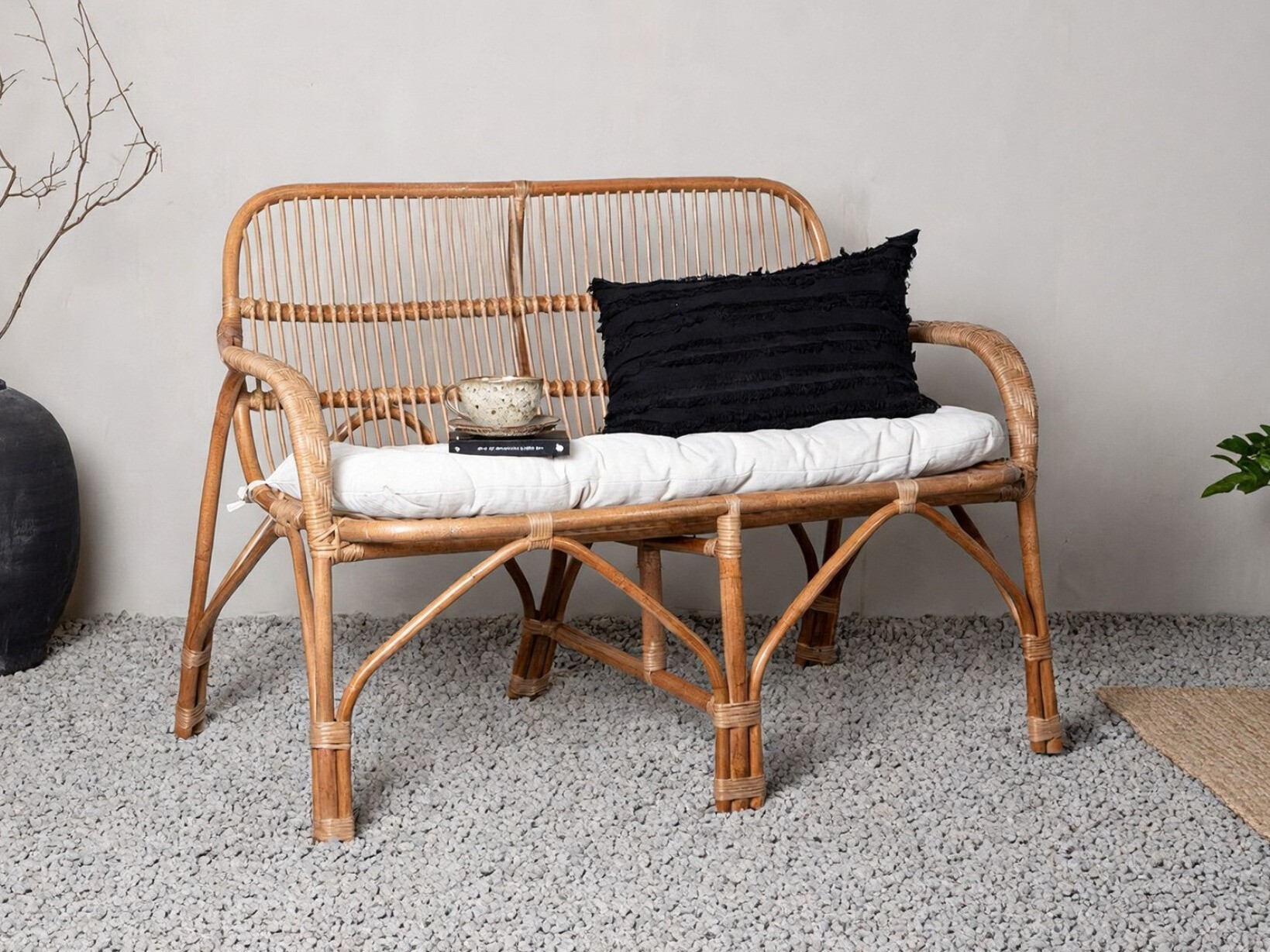 Outdoor sofa Dallas 5200 (Light brown)