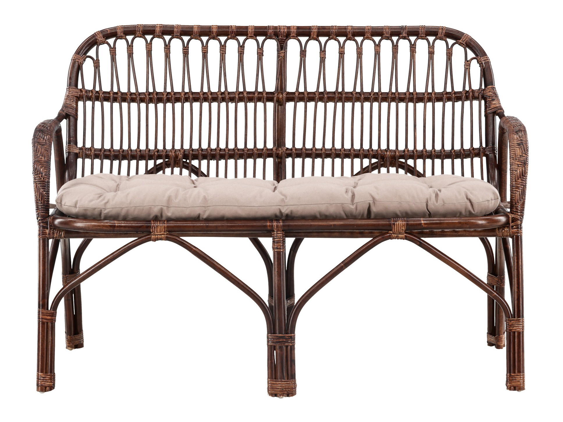 Outdoor sofa Dallas 5200 (Walnut)