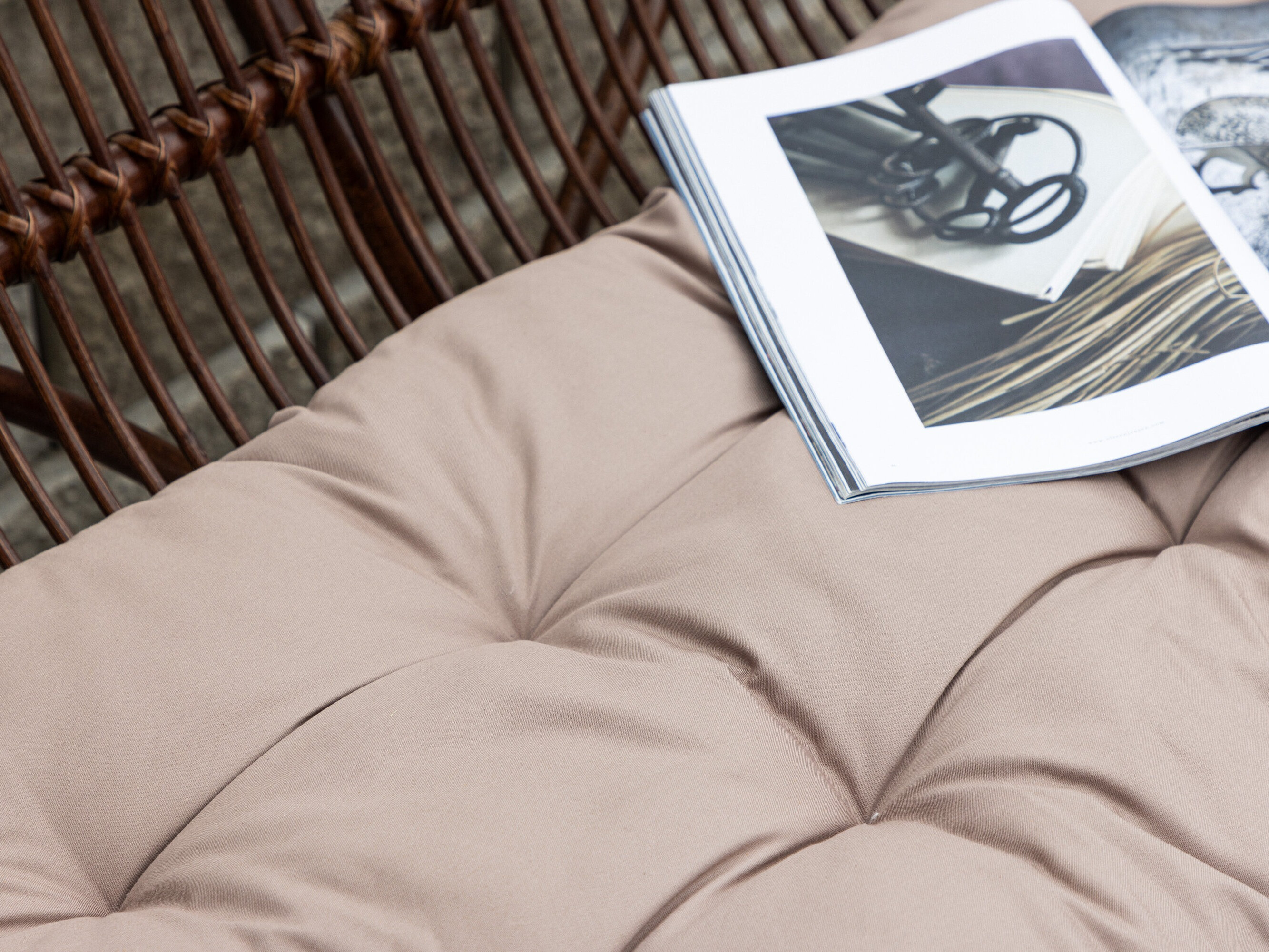 Outdoor sofa Dallas 5200 (Walnut)