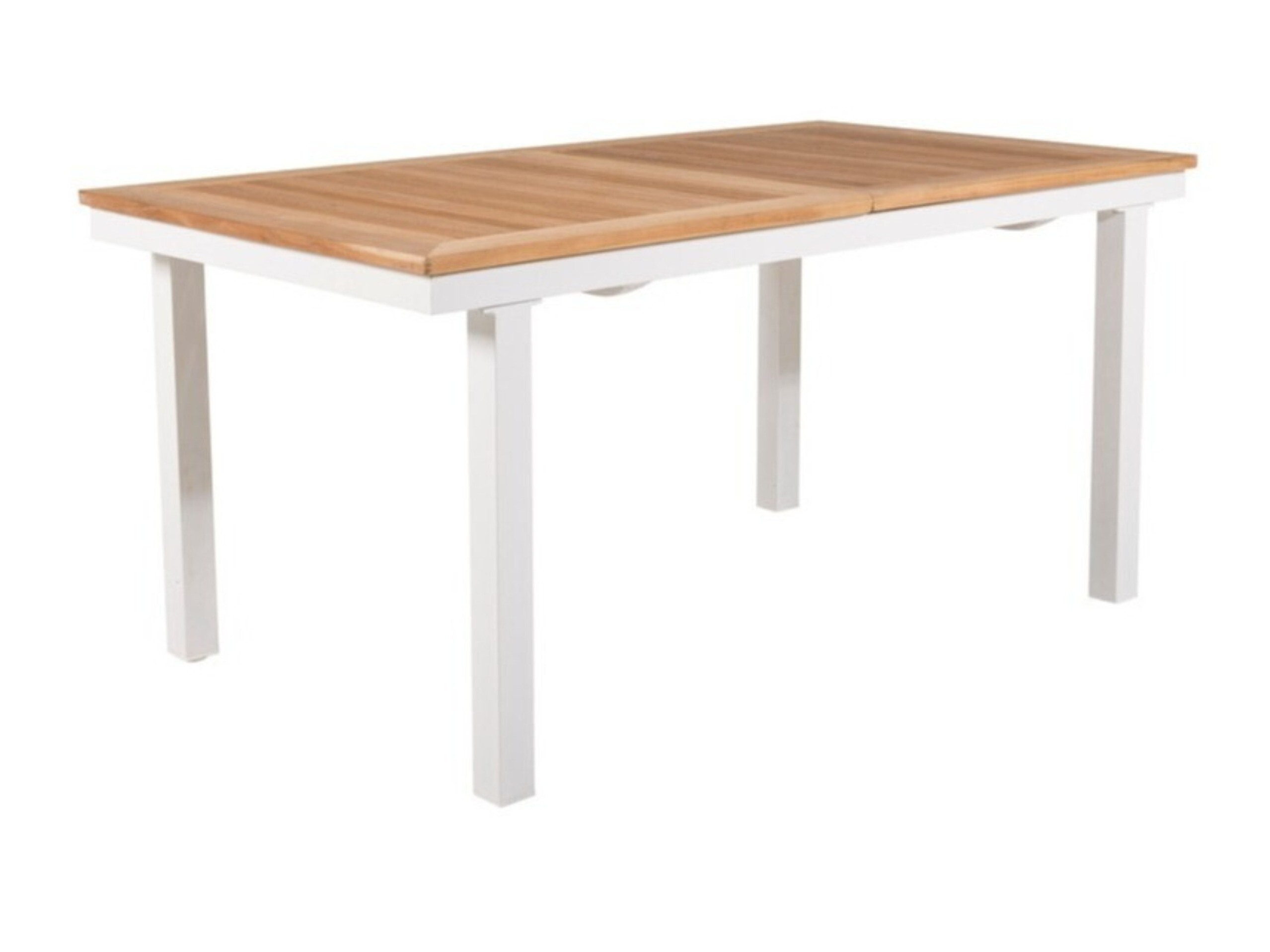 Outdoor table Dallas 809 (Teak + White)