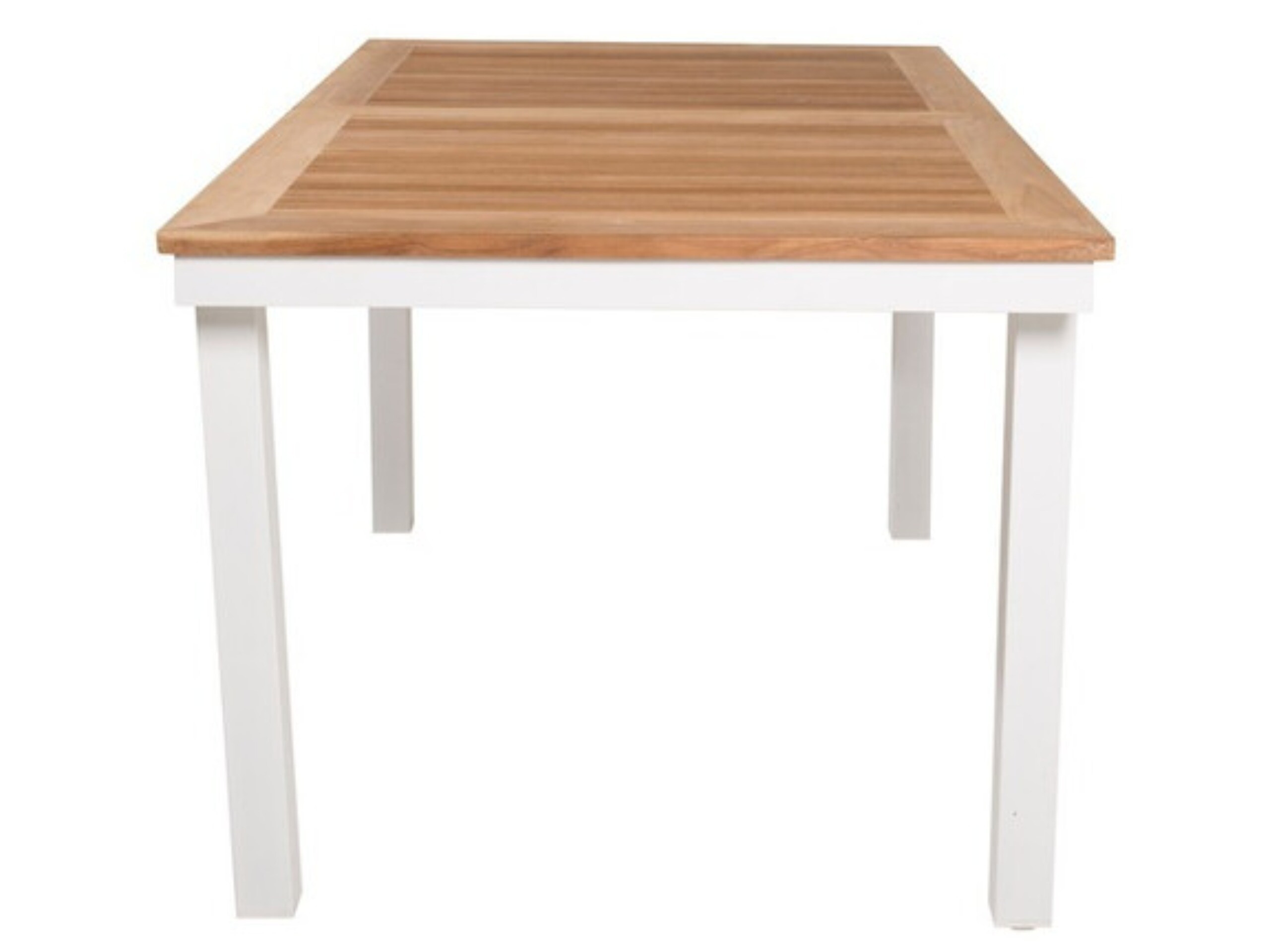 Outdoor table Dallas 809 (Teak + White)