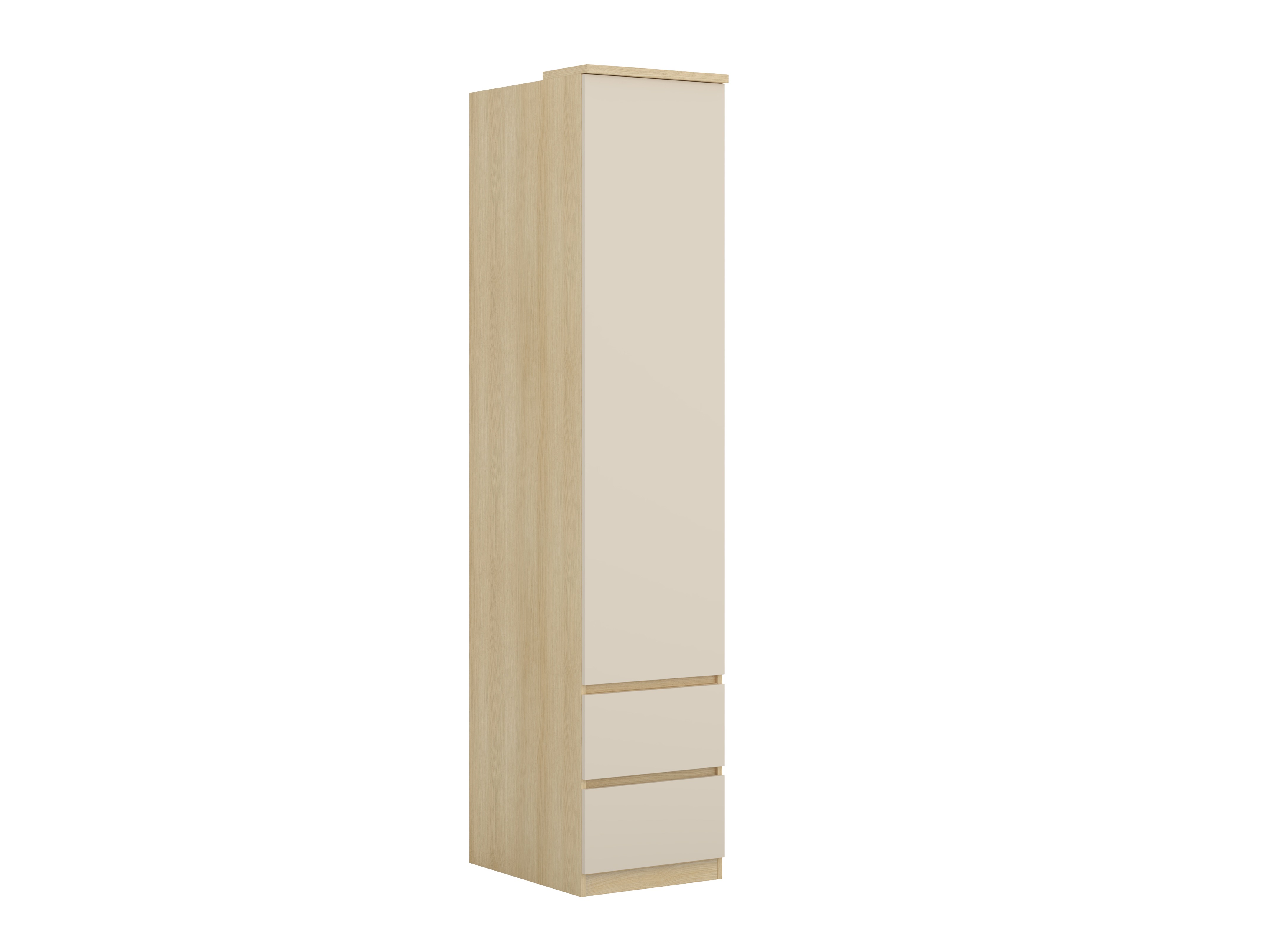 Wardrobe Nolcala 119 (Oak + Beige)