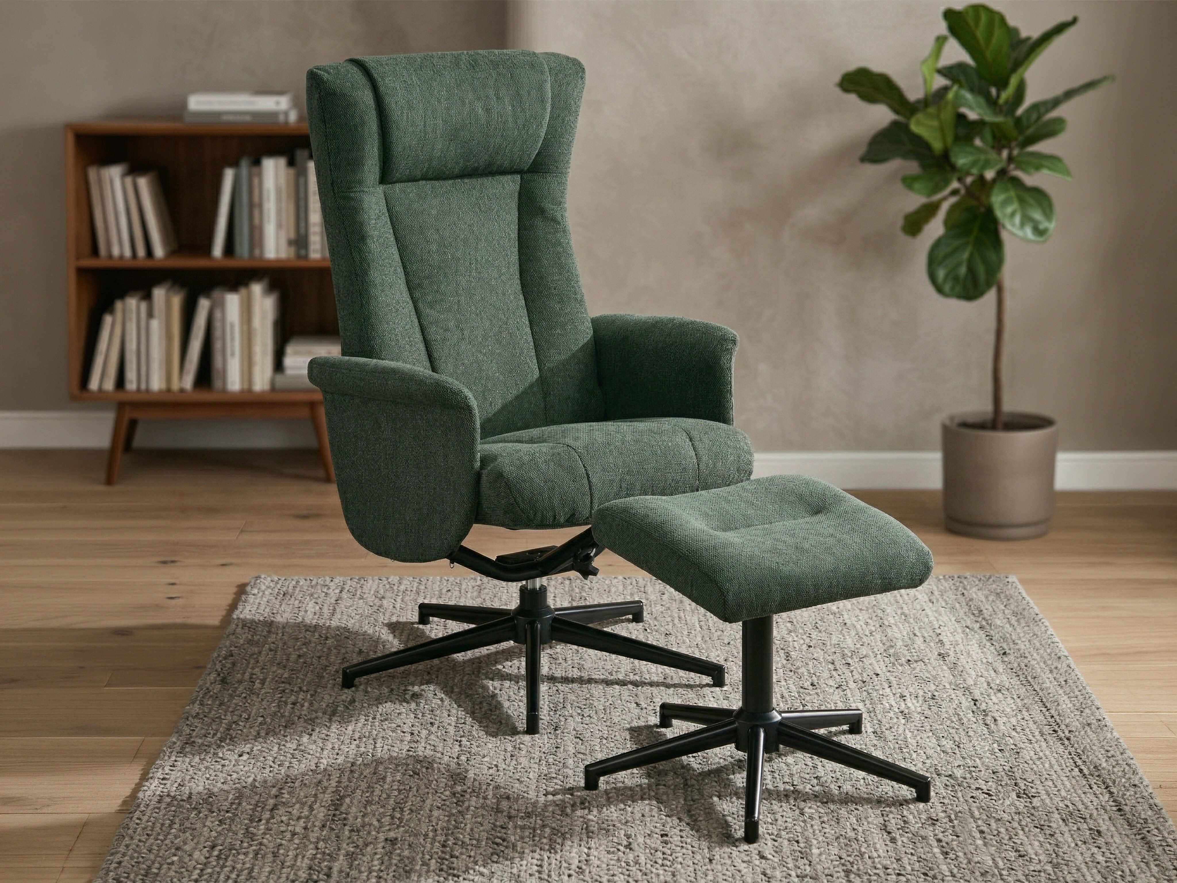 Armchair recliner Anaheim 126 (Green)